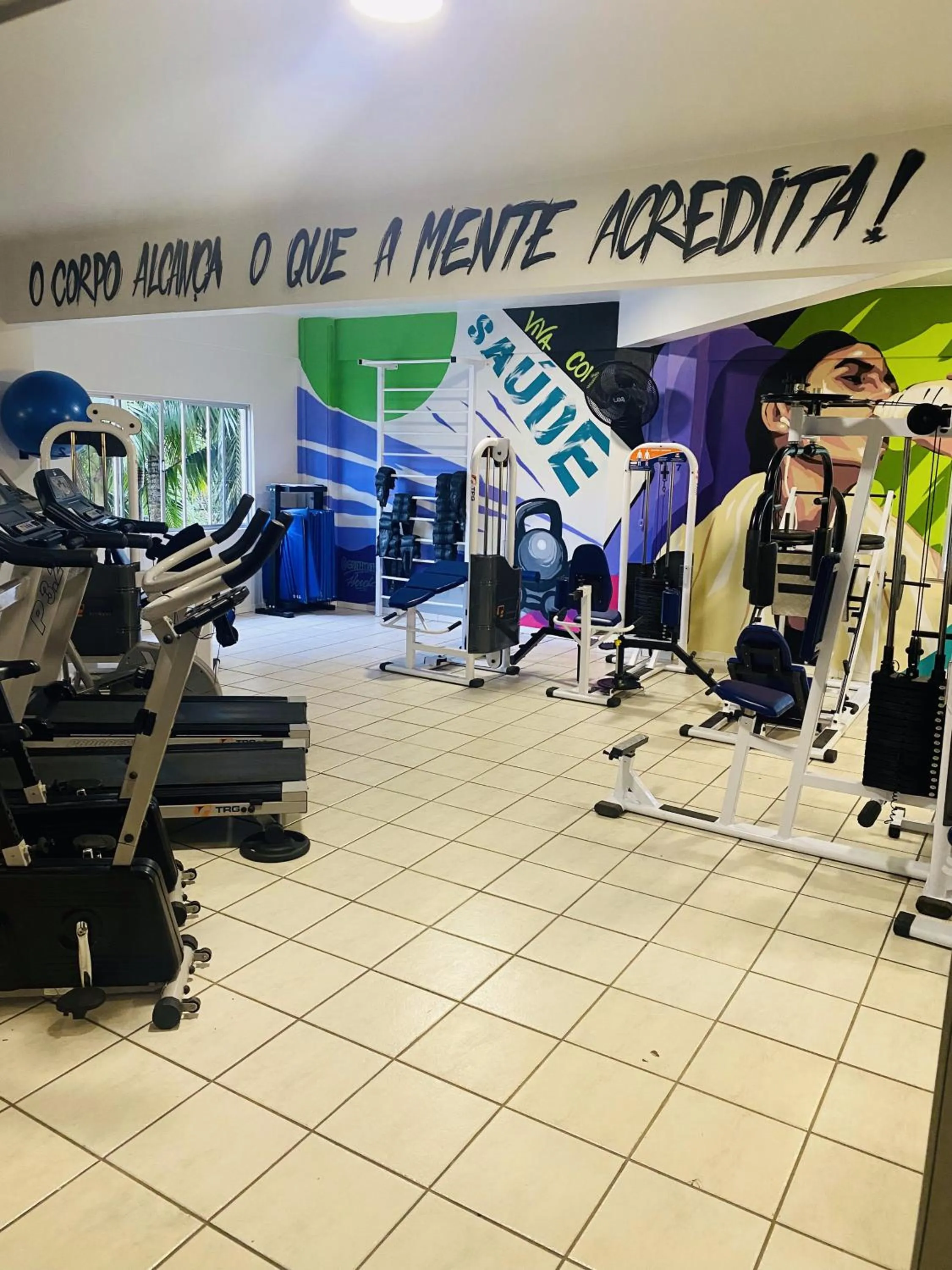 Fitness centre/facilities in Real NOB Hotel