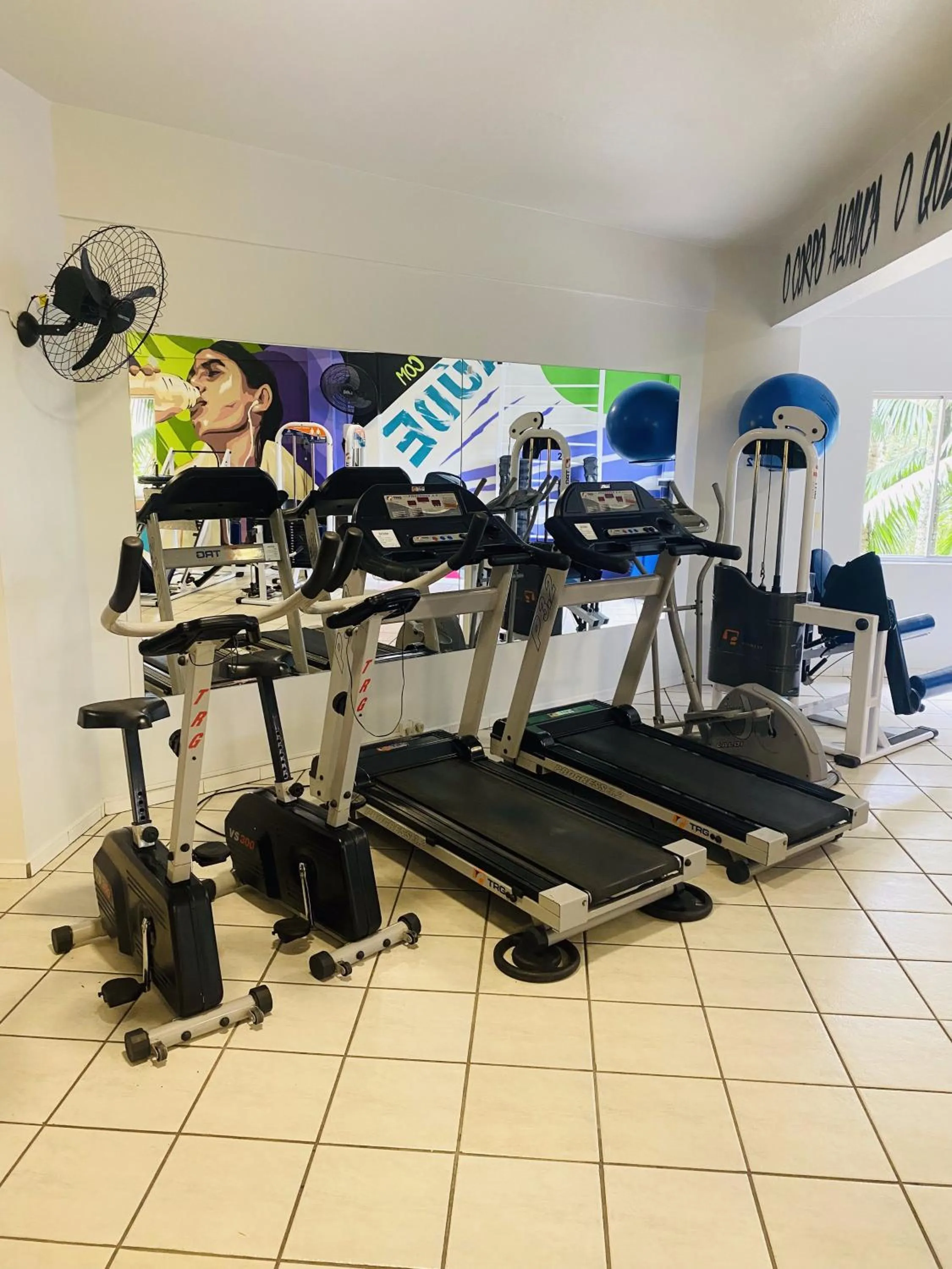 Fitness centre/facilities in Real NOB Hotel
