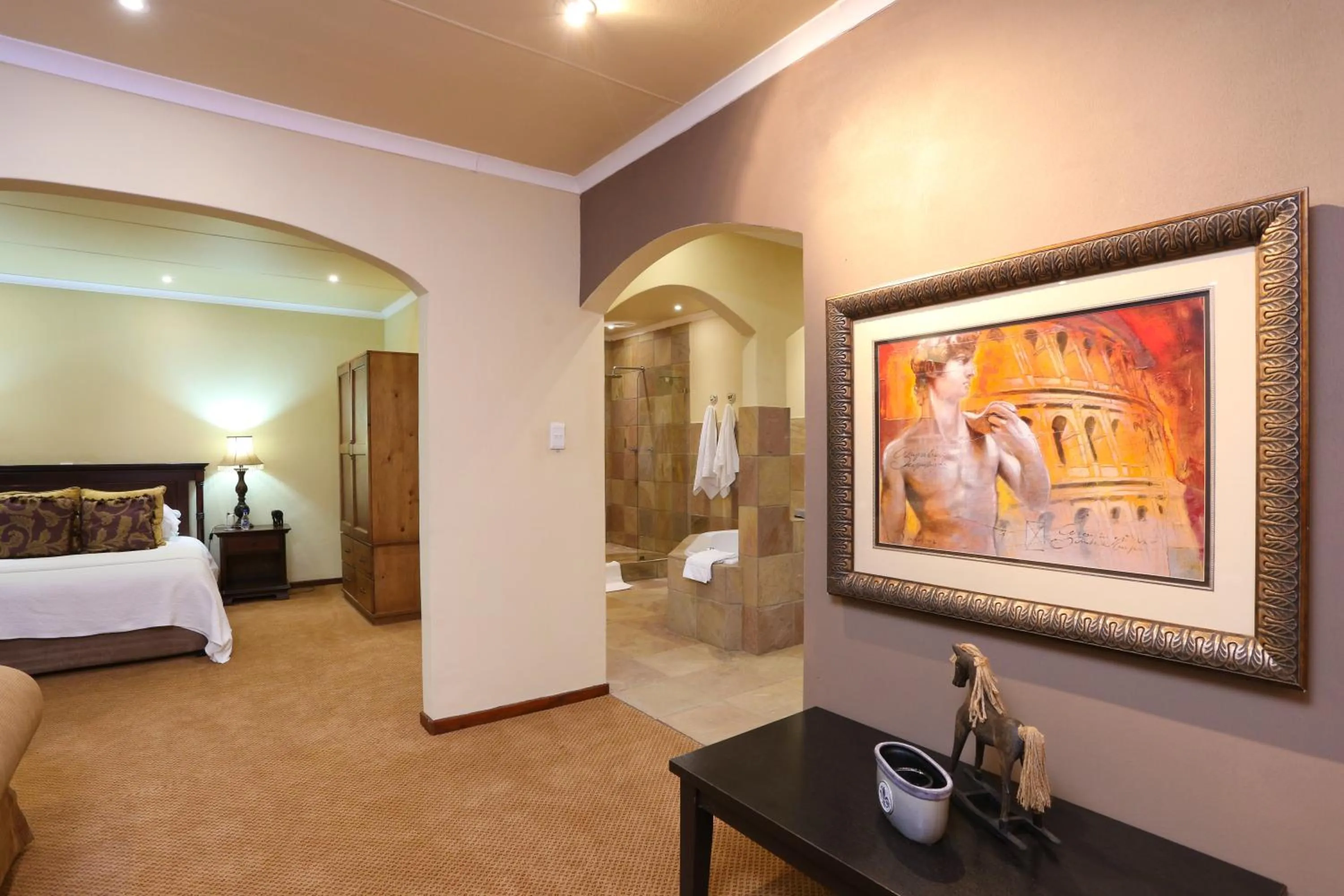 Bed in Shangri-La Manor