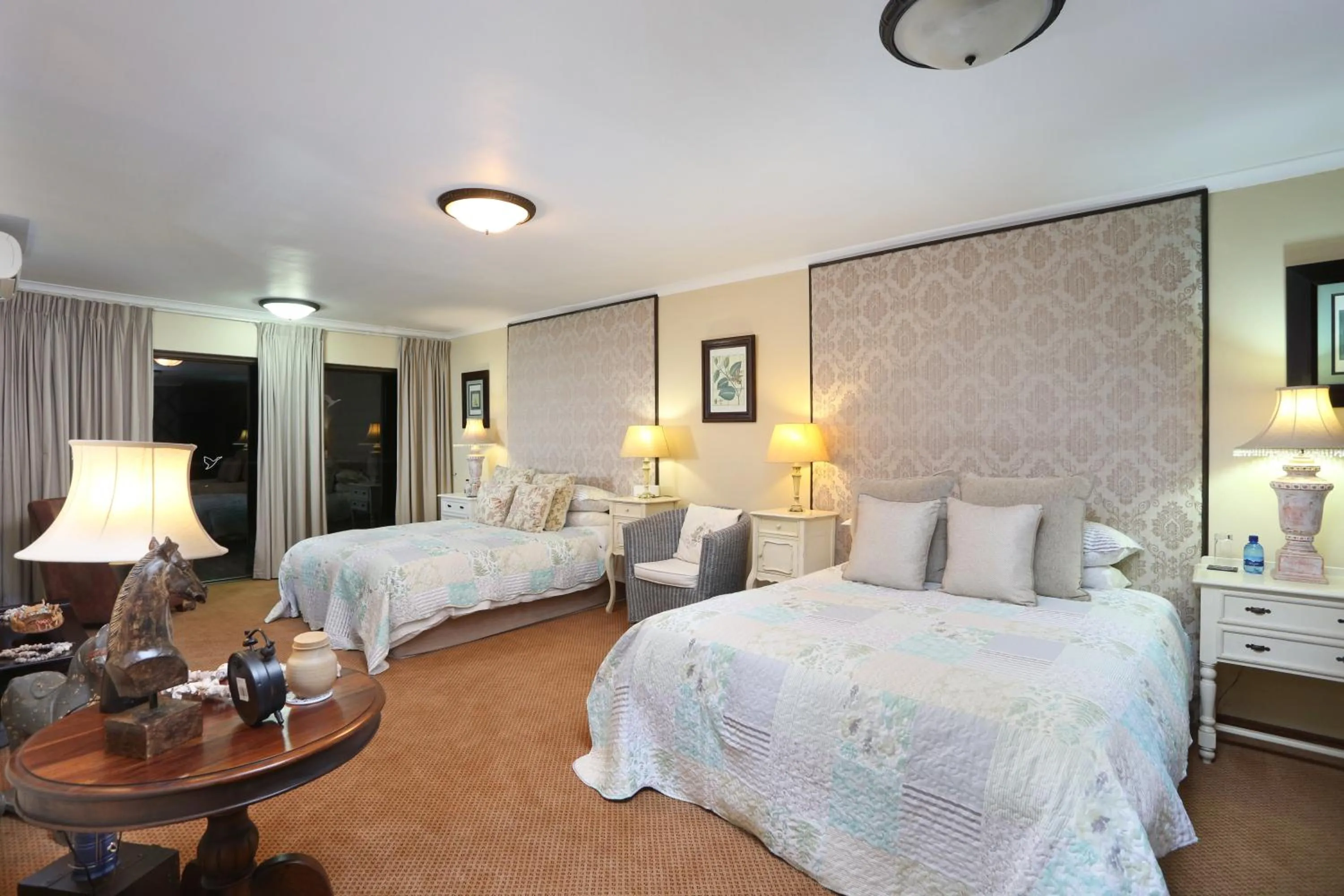 Bed in Shangri-La Manor