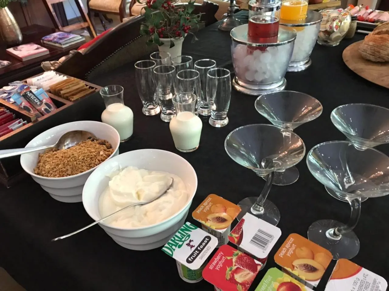 Food close-up in Shangri-La Manor