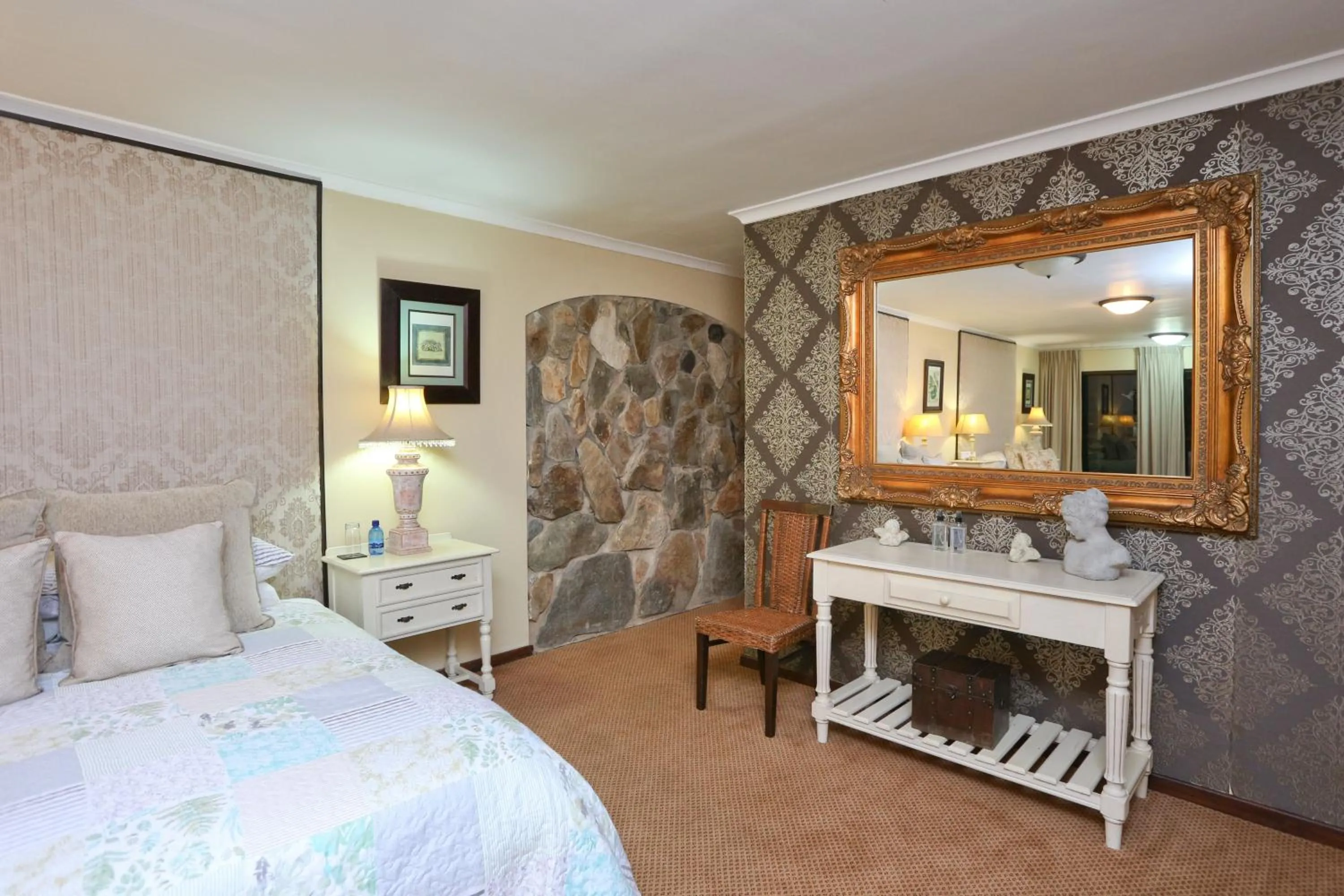 Bed in Shangri-La Manor