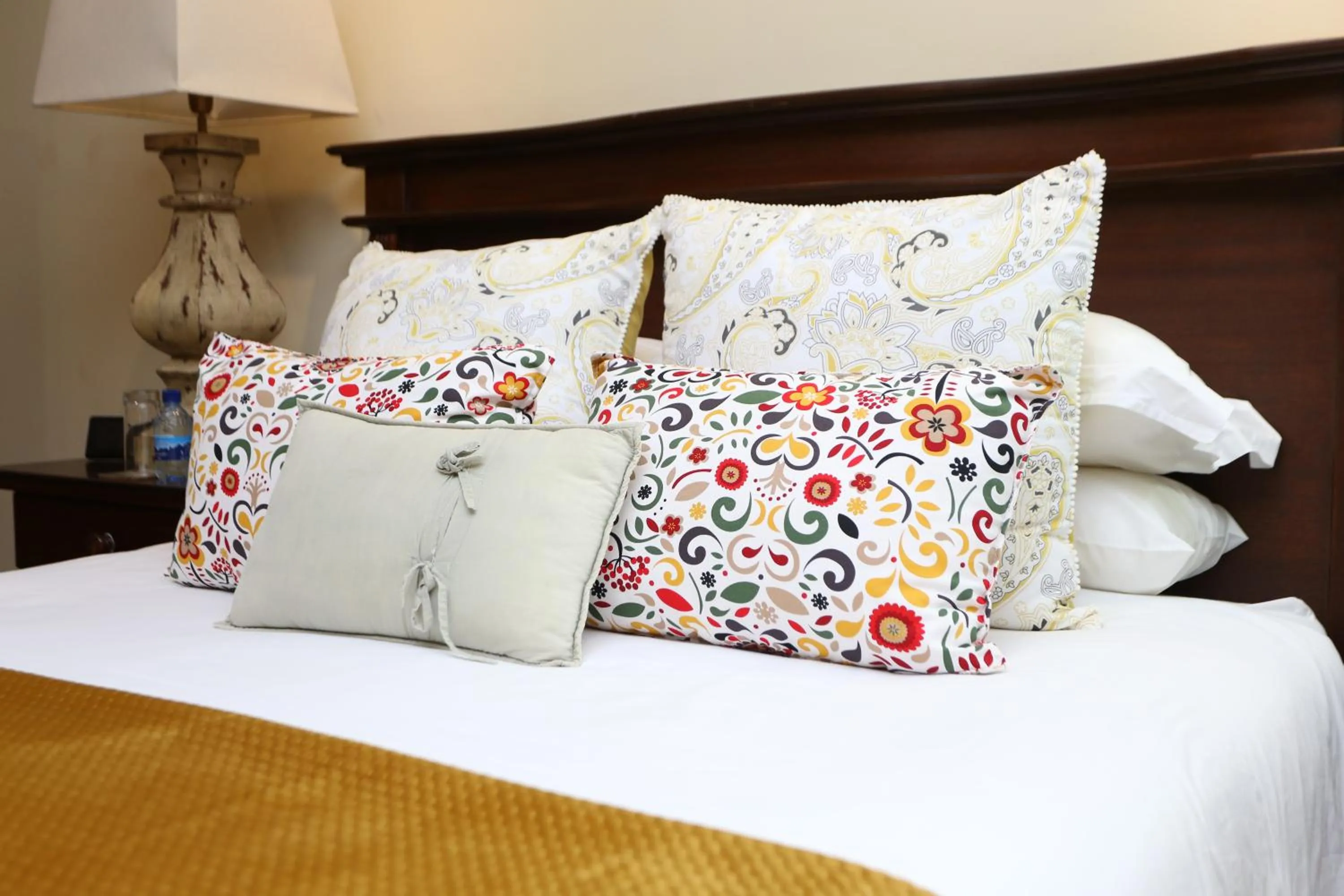 Bed in Shangri-La Manor