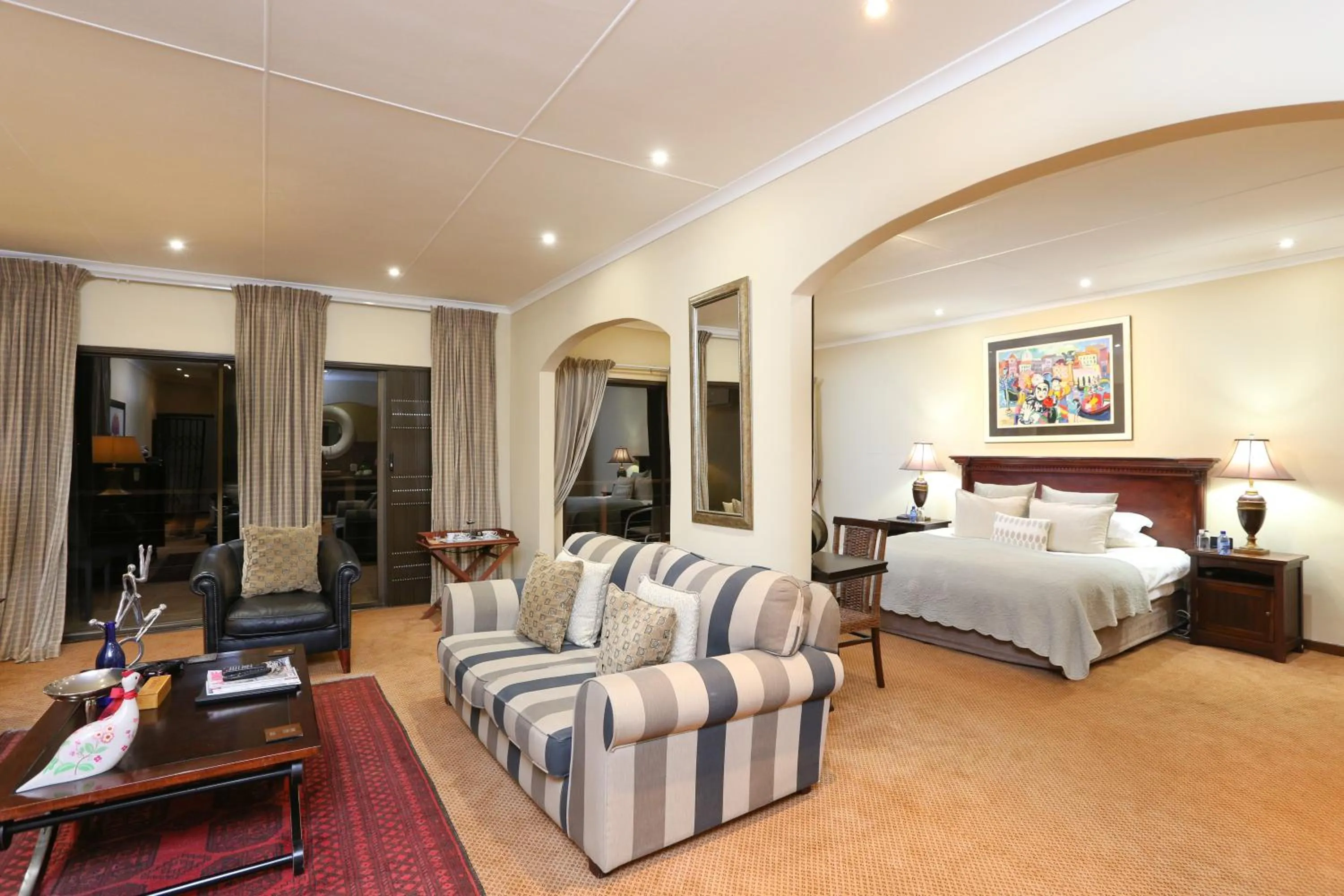 Bed in Shangri-La Manor