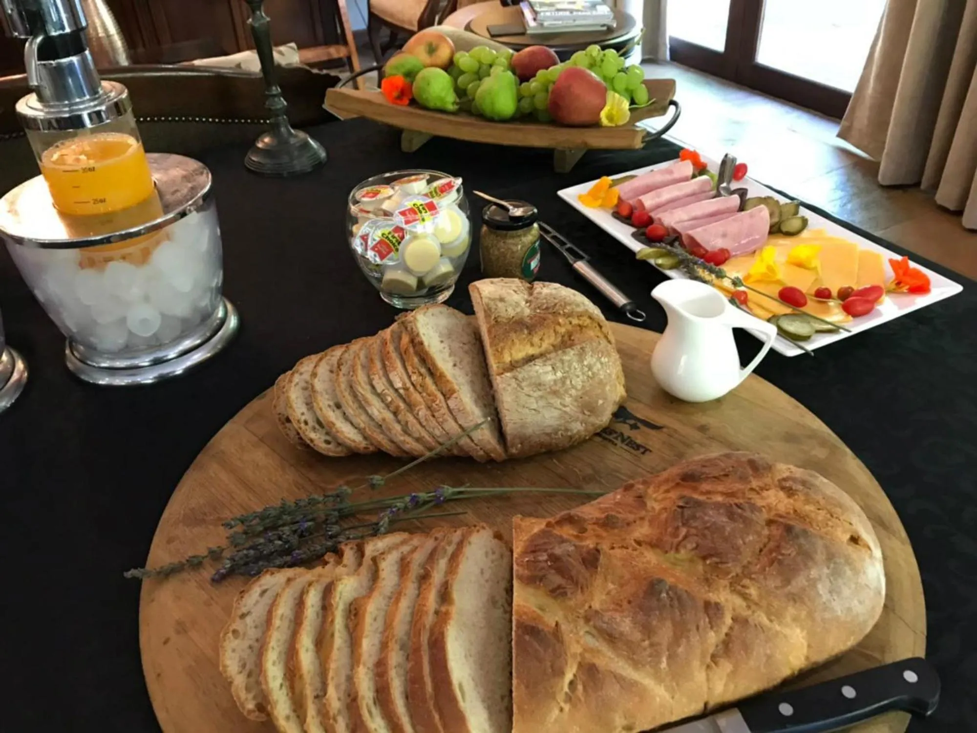 Food close-up in Shangri-La Manor
