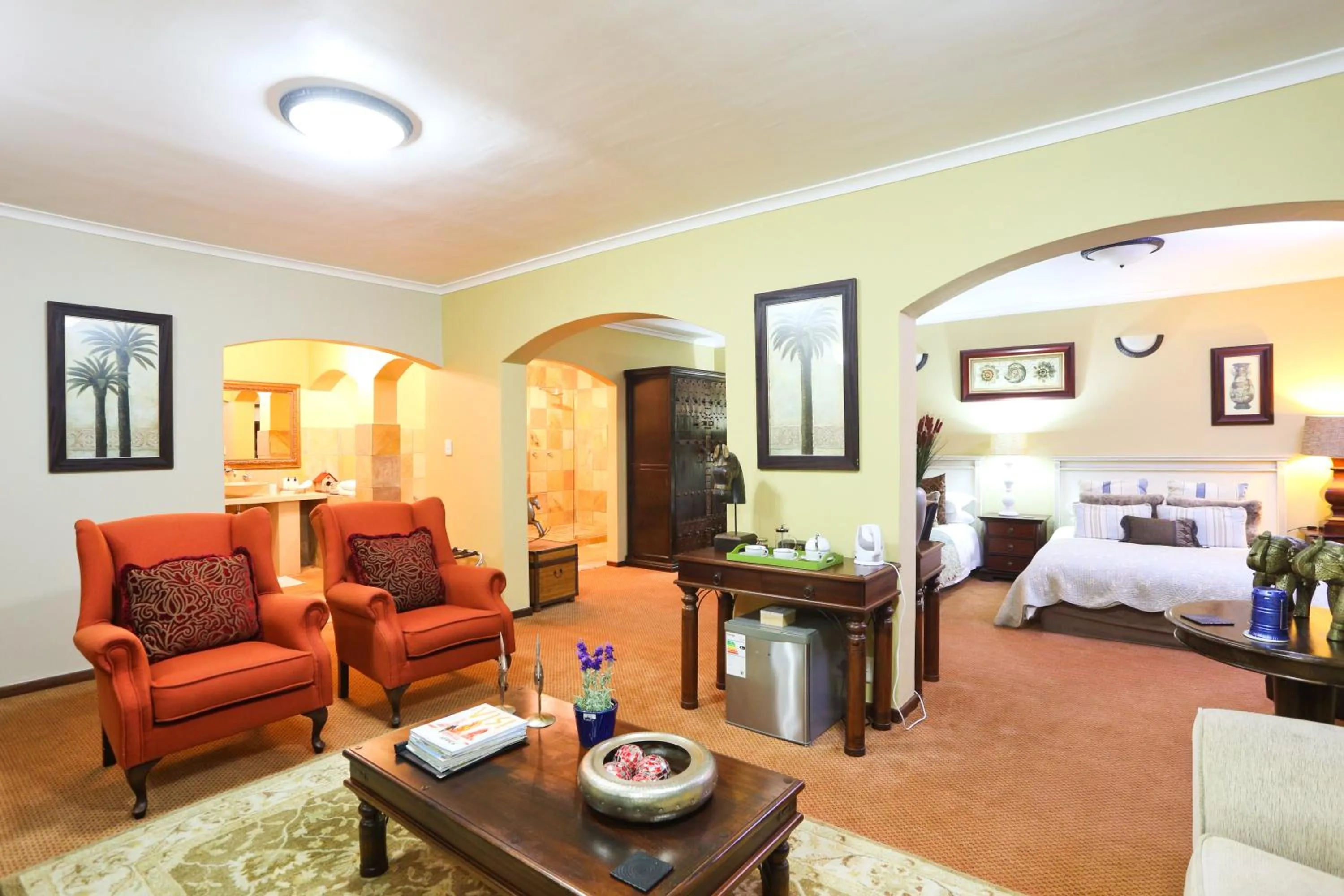 Bed in Shangri-La Manor