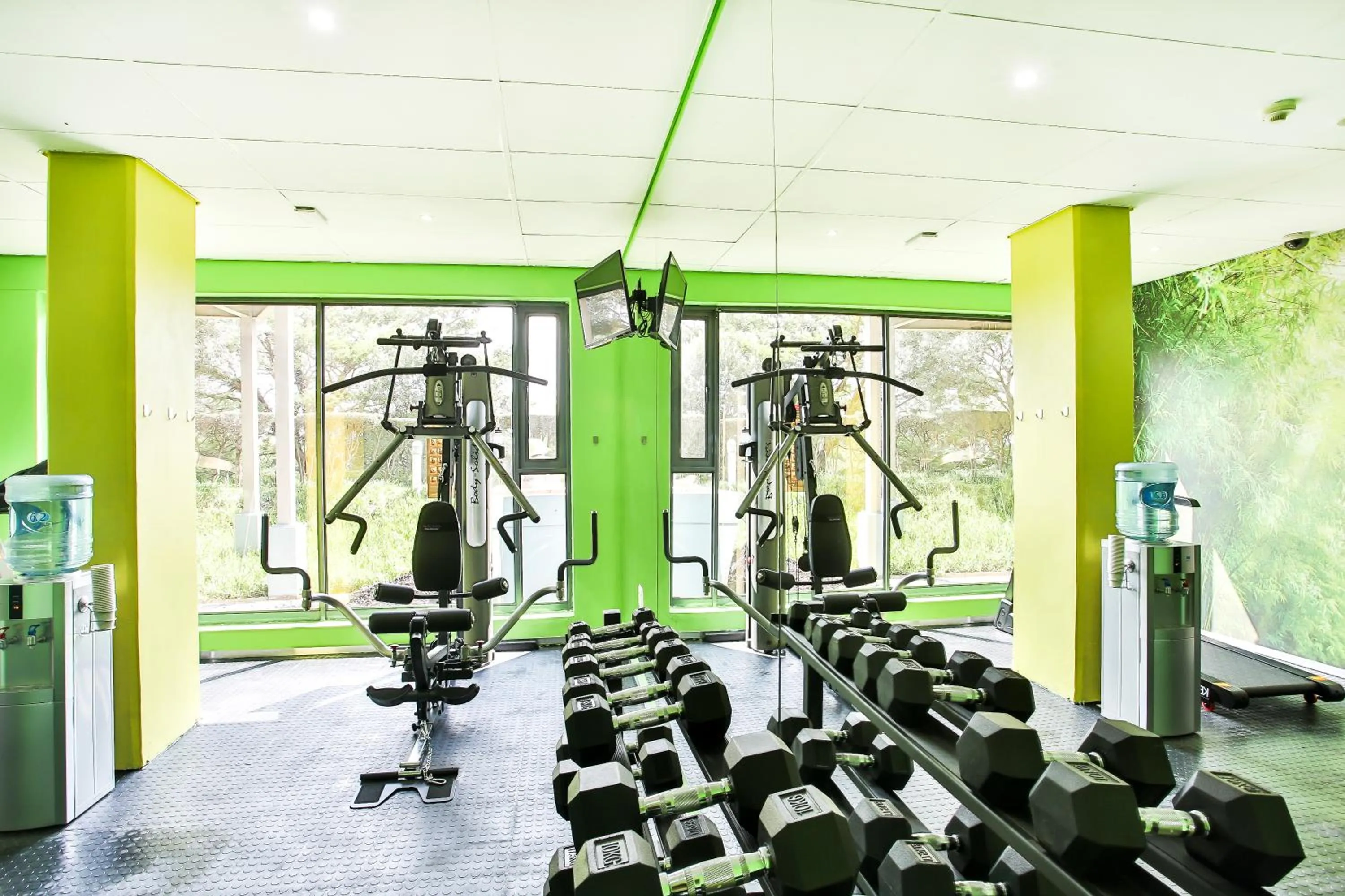 Fitness centre/facilities in Holiday Inn Express Sandton-Woodmead by IHG
