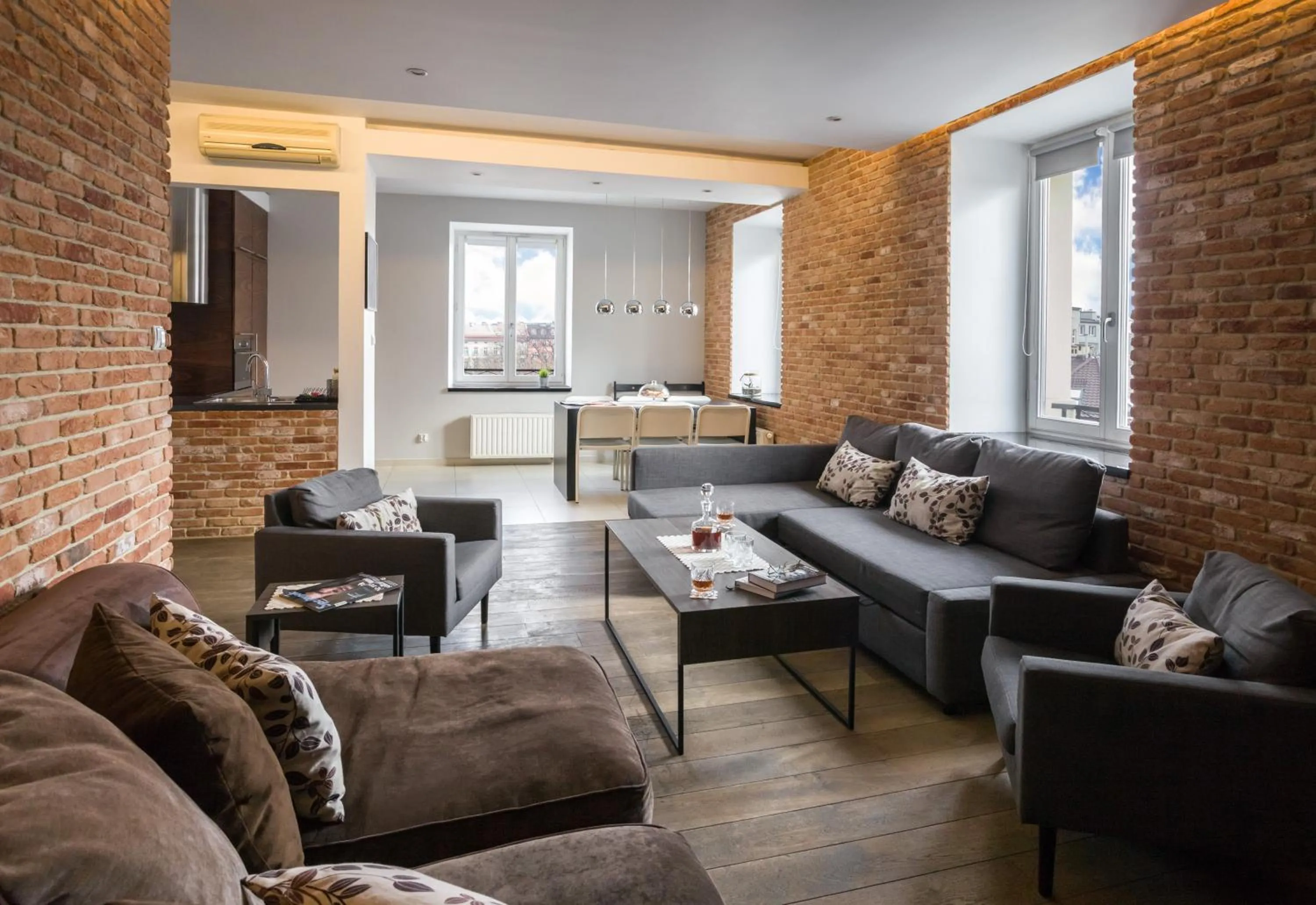 Living room in Yourplace Biskupia Old Town Apartments