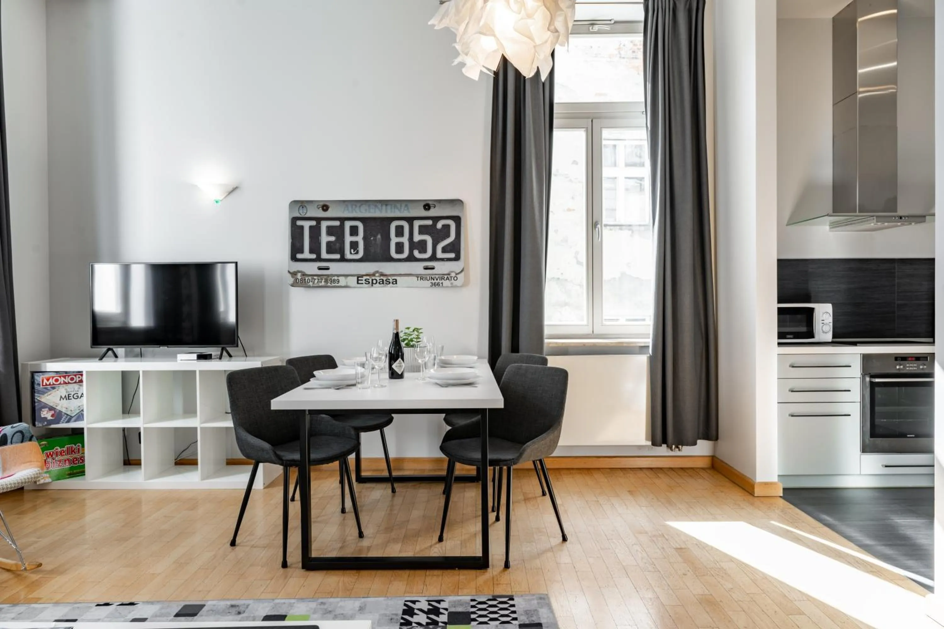 Living room in Yourplace Biskupia Old Town Apartments