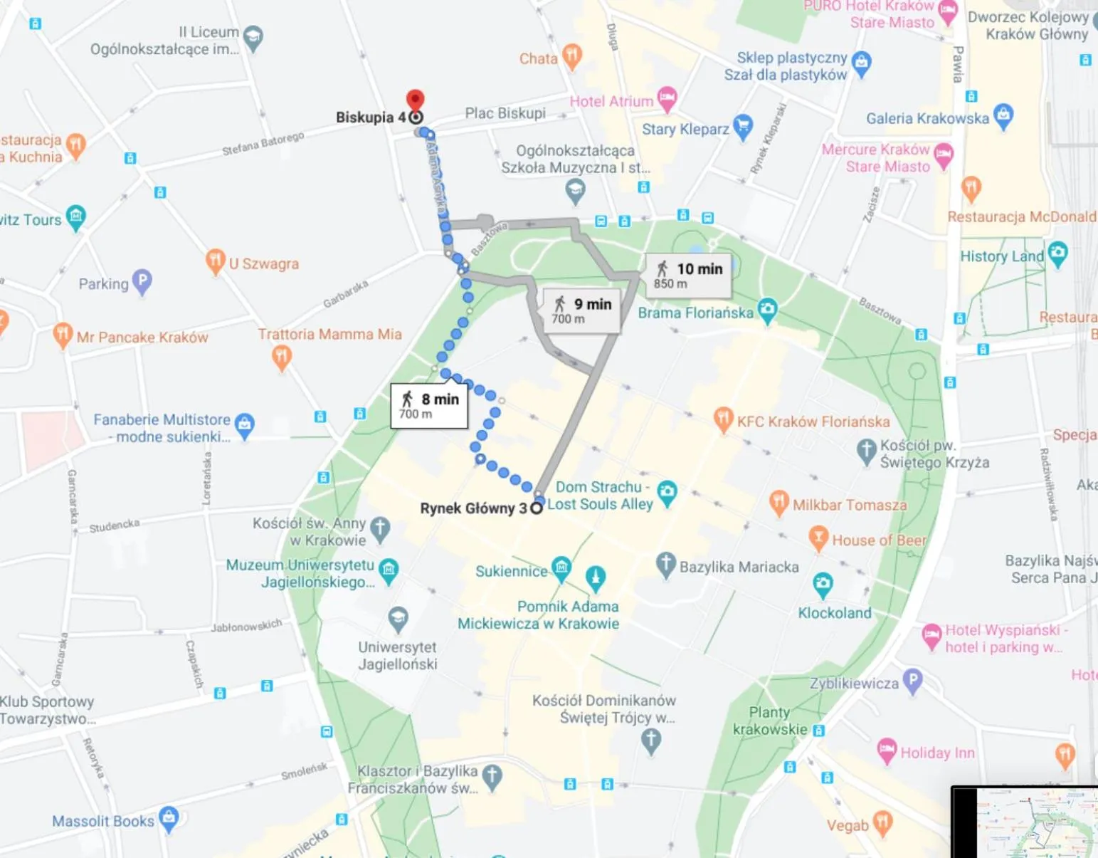 Off site in Yourplace Biskupia Old Town Apartments