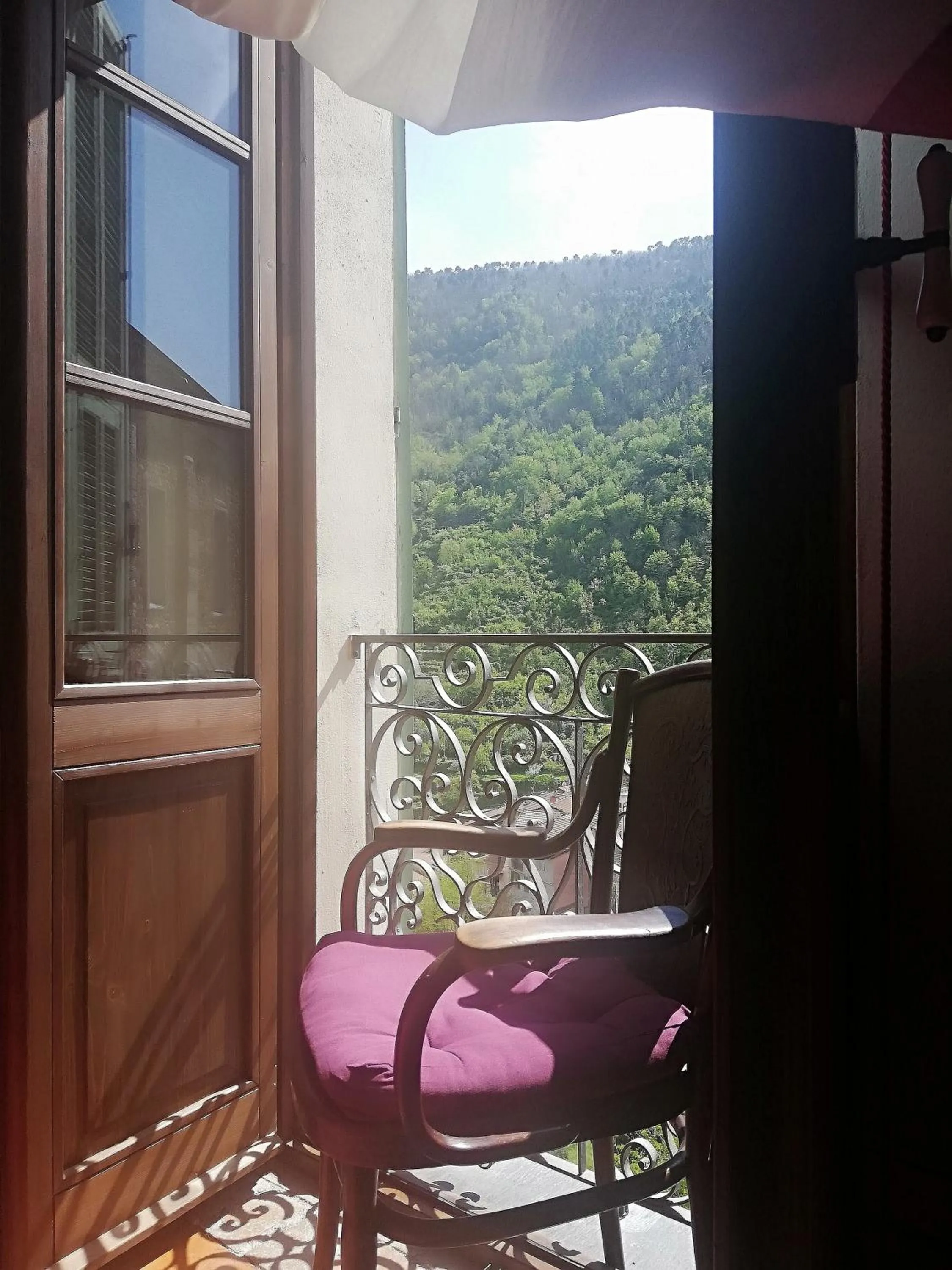 Balcony/Terrace in La Casa Rosa