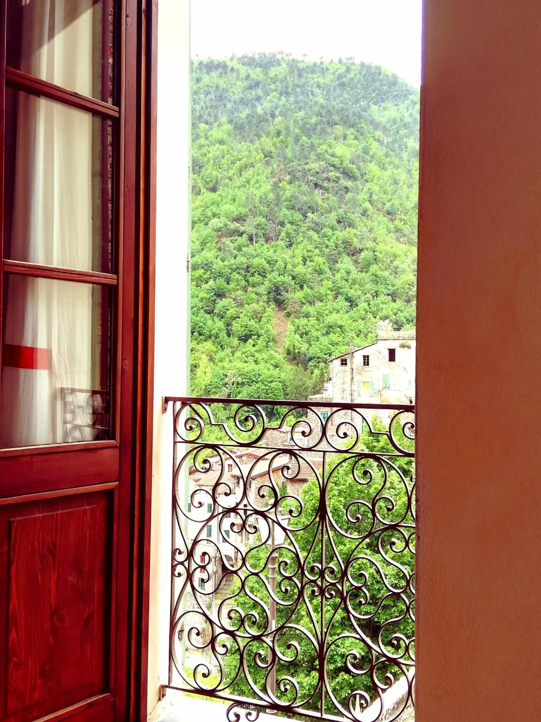 View (from property/room) in La Casa Rosa