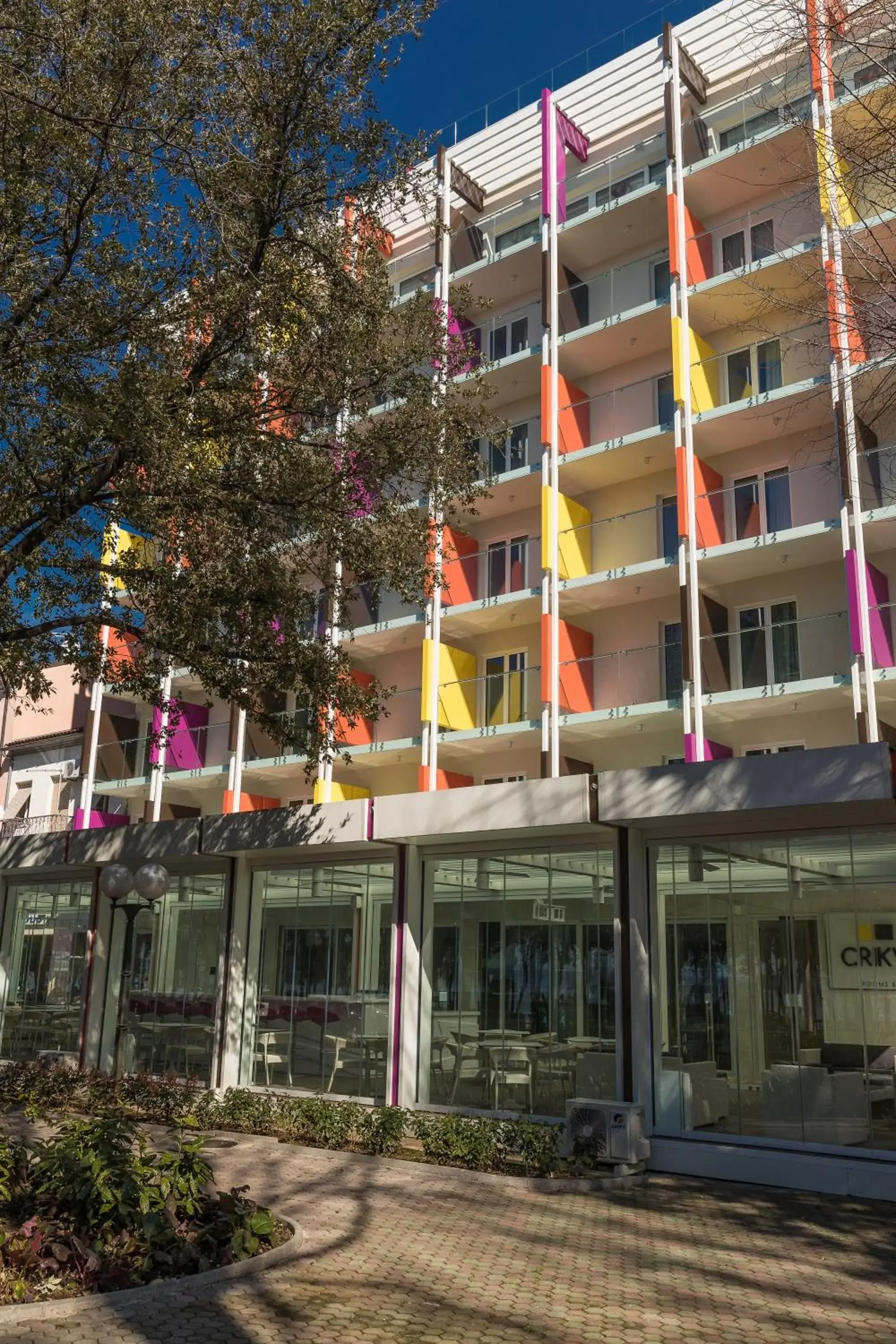 Property building in Hotel Crikvenica Property building in Hotel Crikvenica