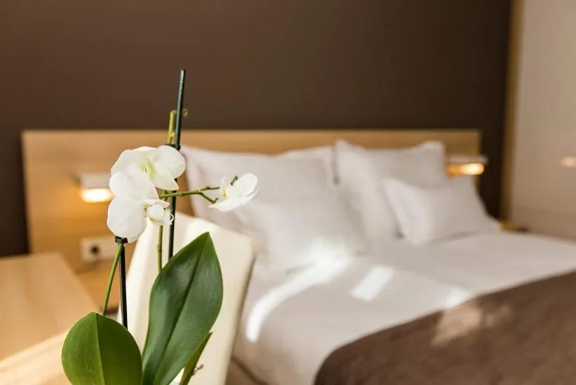 Bed in Hotel Crikvenica