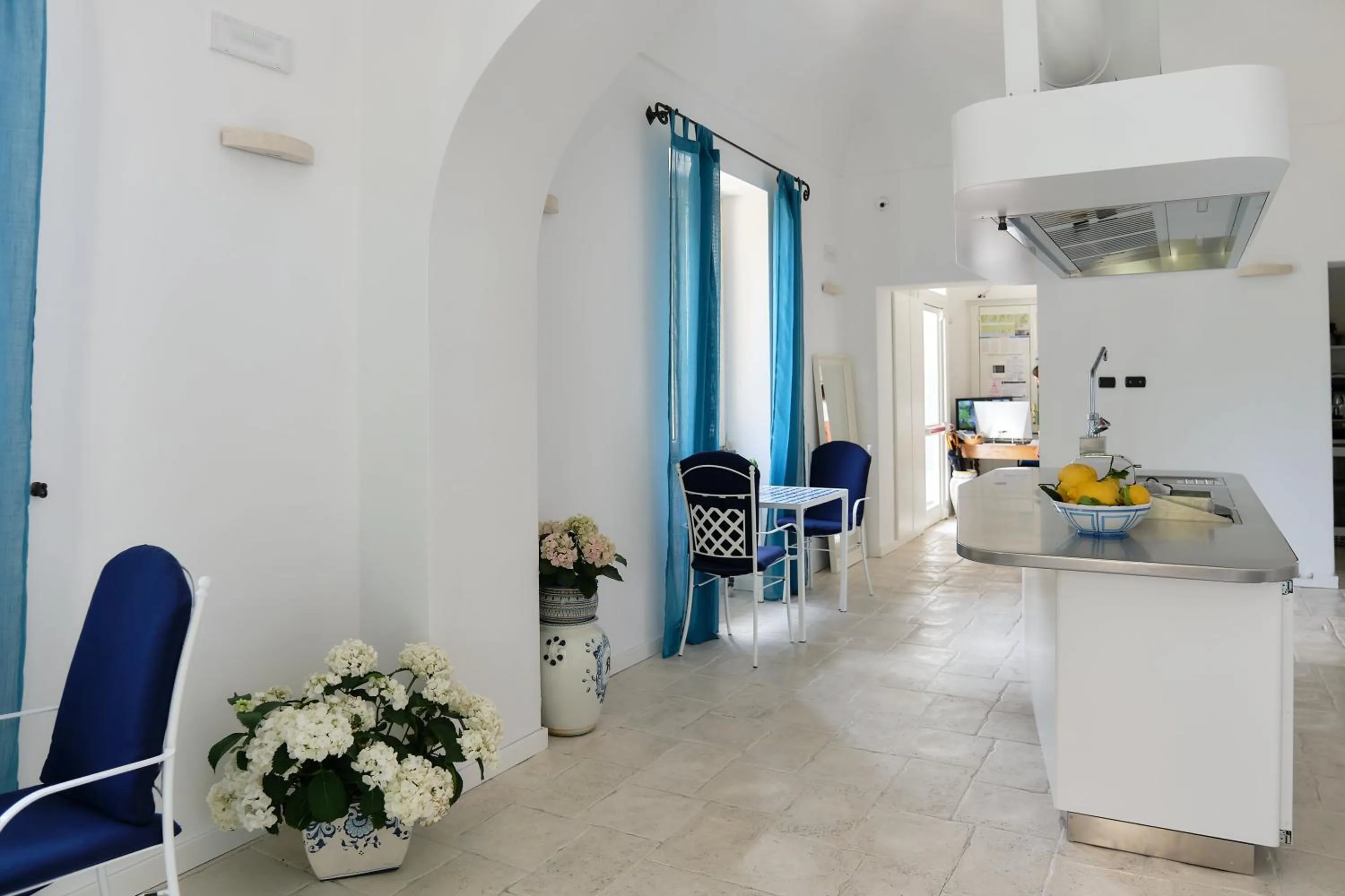 Seating area in Villa Lara Hotel