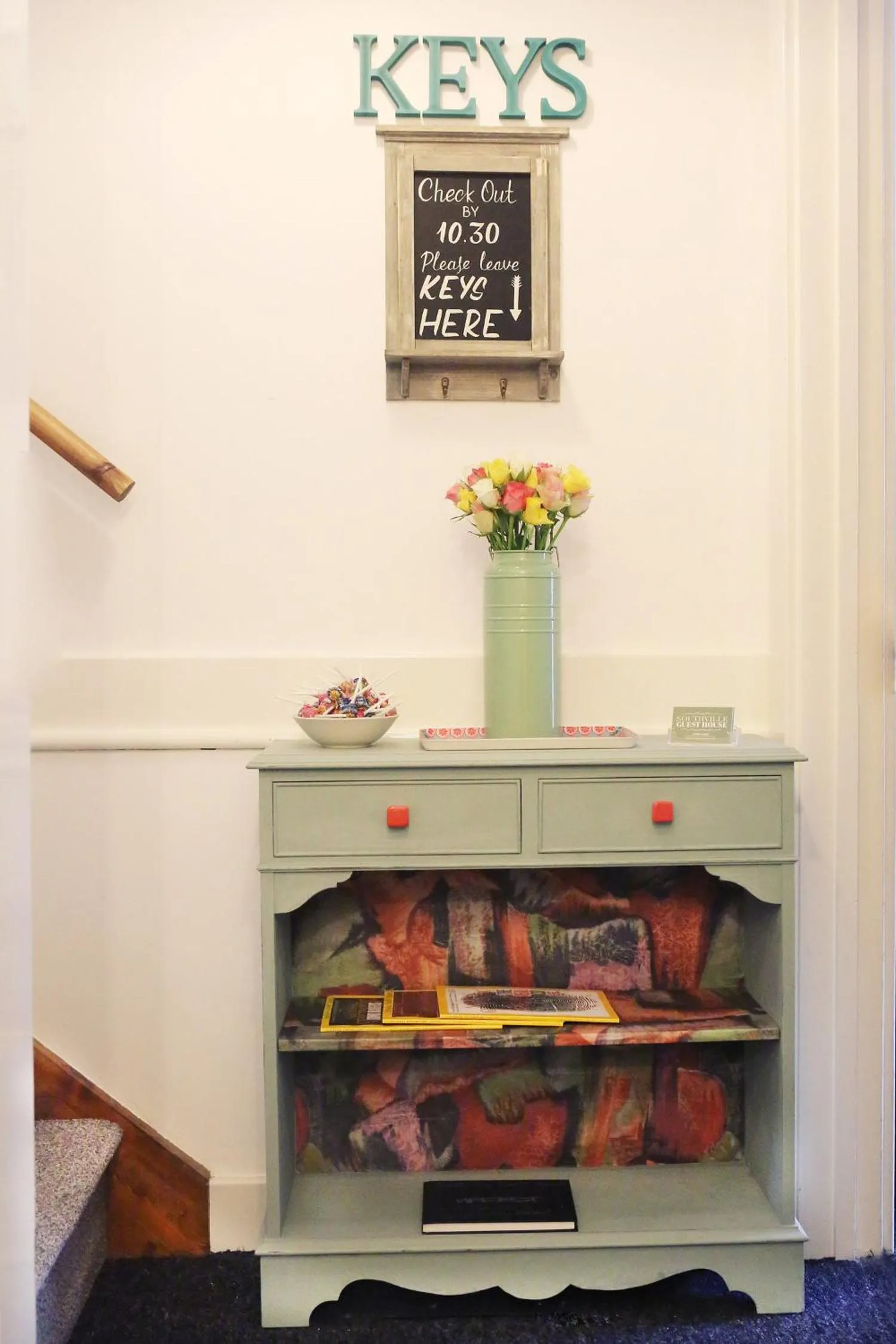 Decorative detail in Southville Guest House