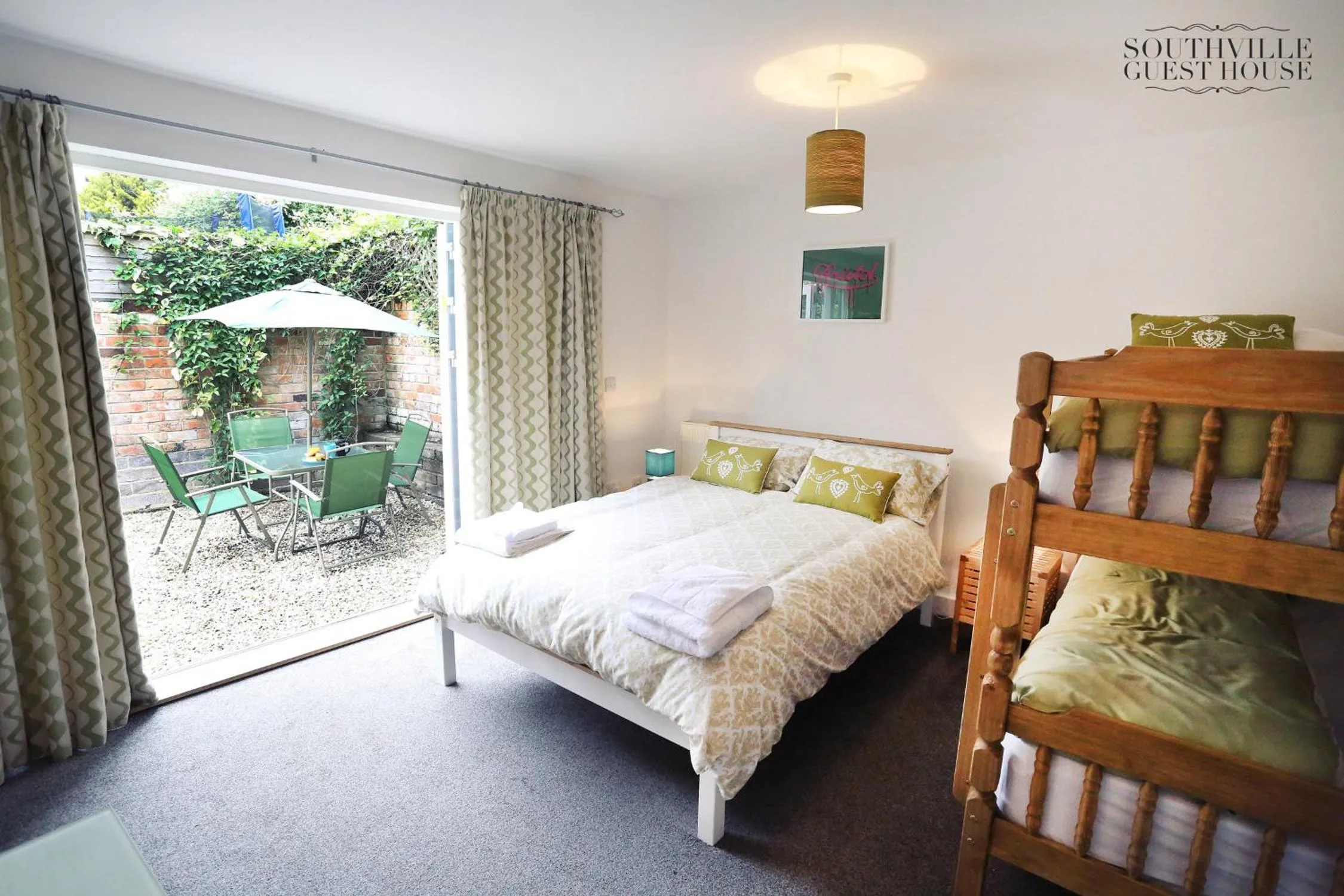 Garden, Bed in Southville Guest House