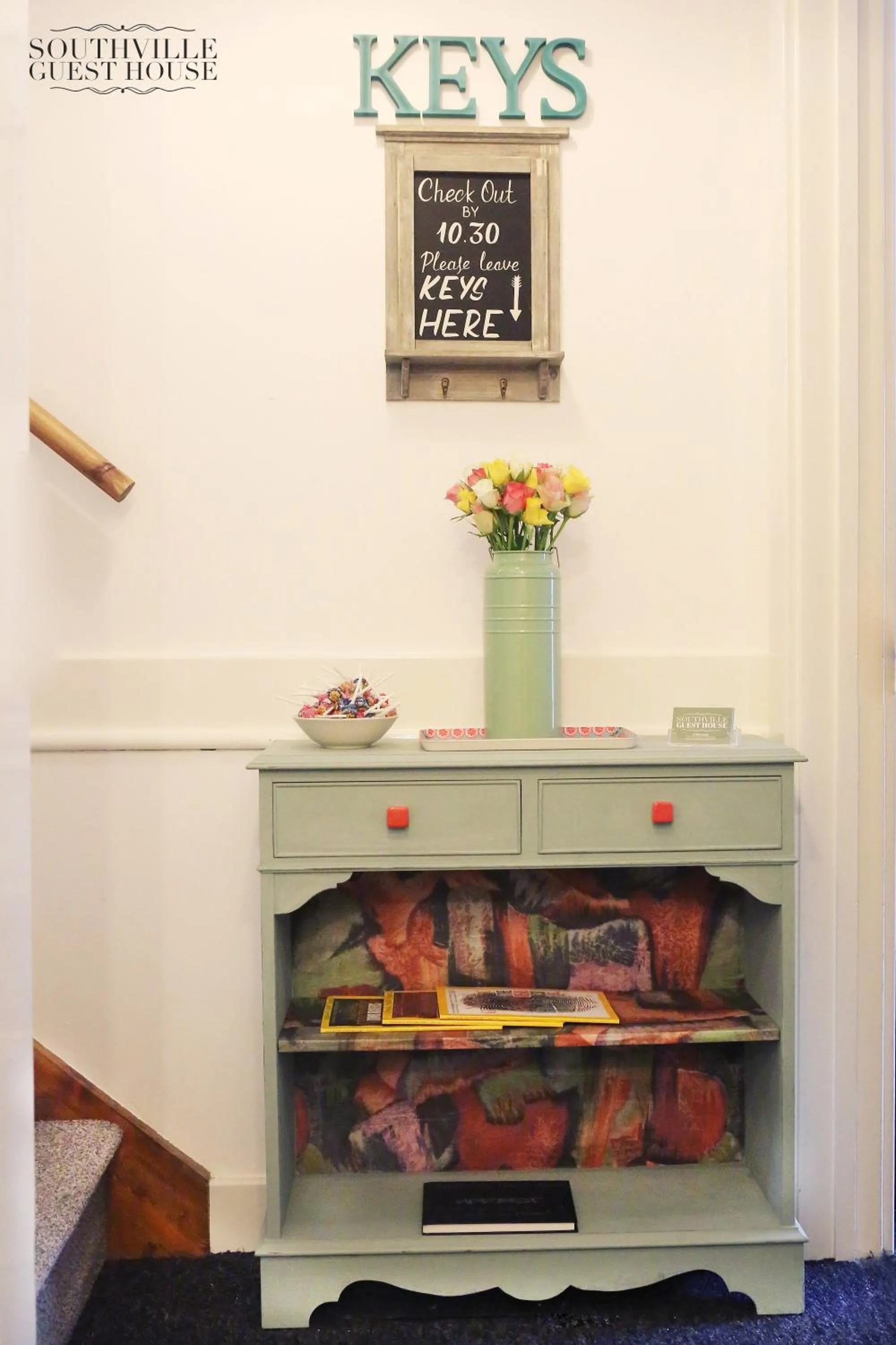 Decorative detail in Southville Guest House