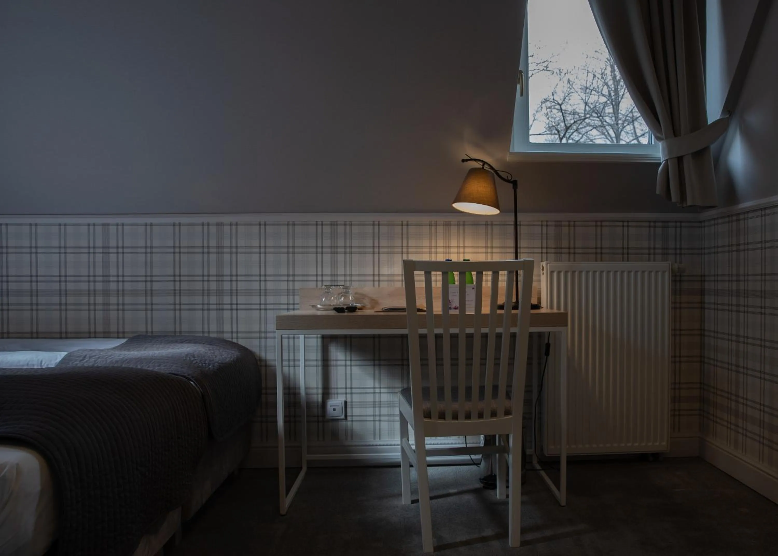 Bed in Hotel Dębowy Biowellness & SPA Góry Sowie