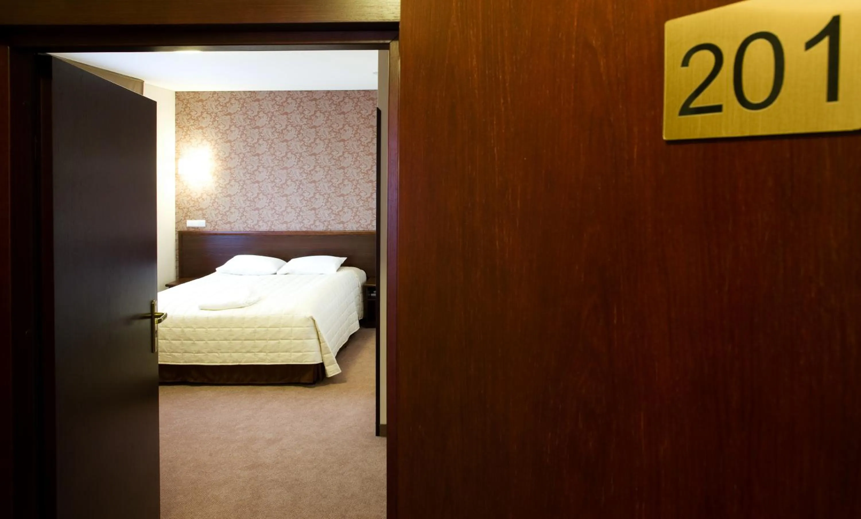 Bed in Hotel Centrum