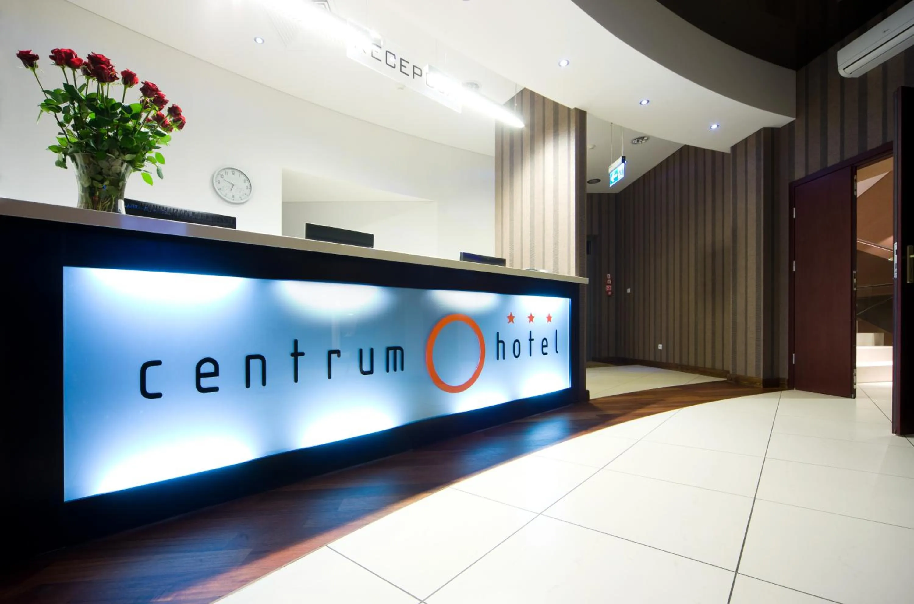 Lobby or reception in Hotel Centrum