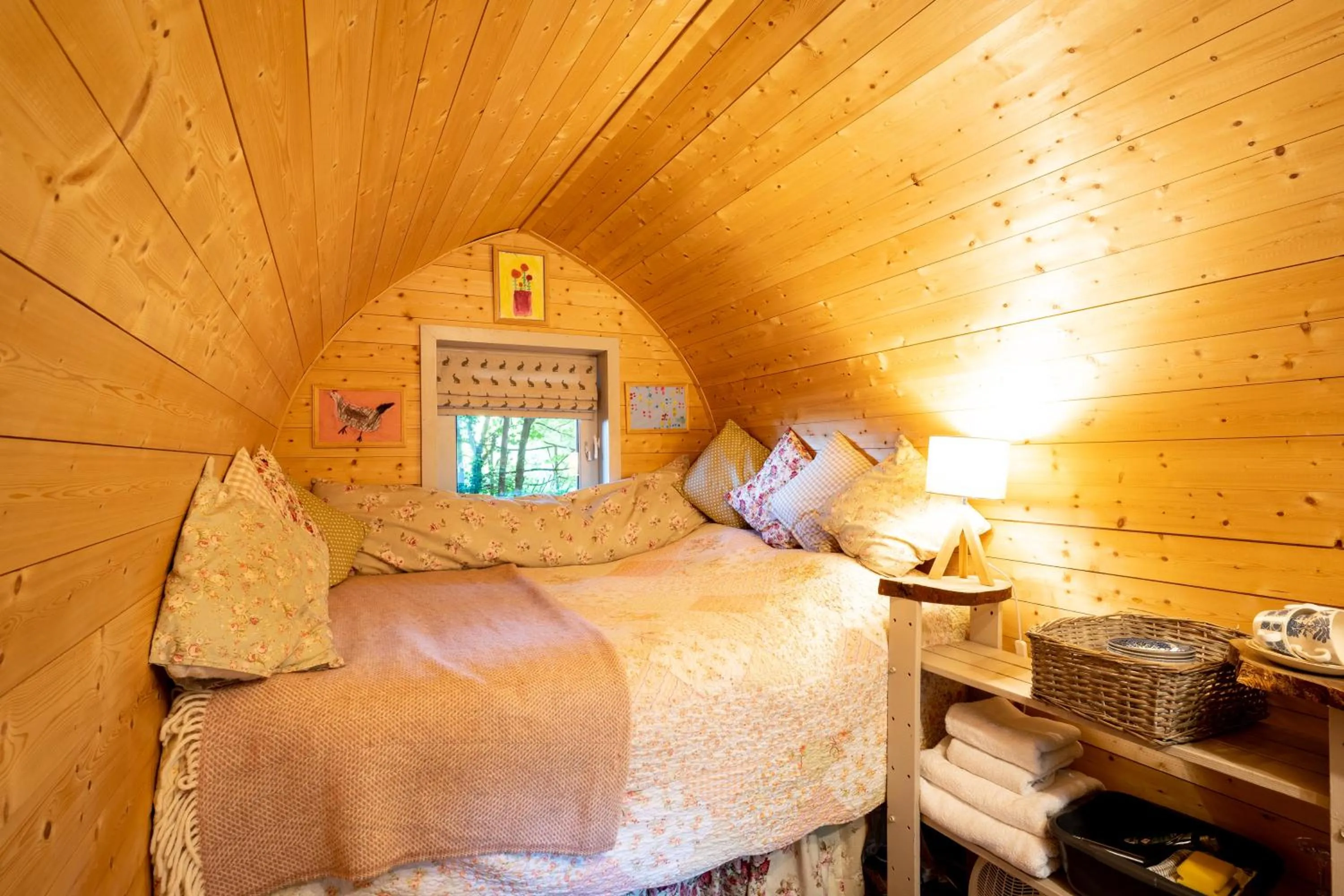 Bed in Hollington Park Glamping