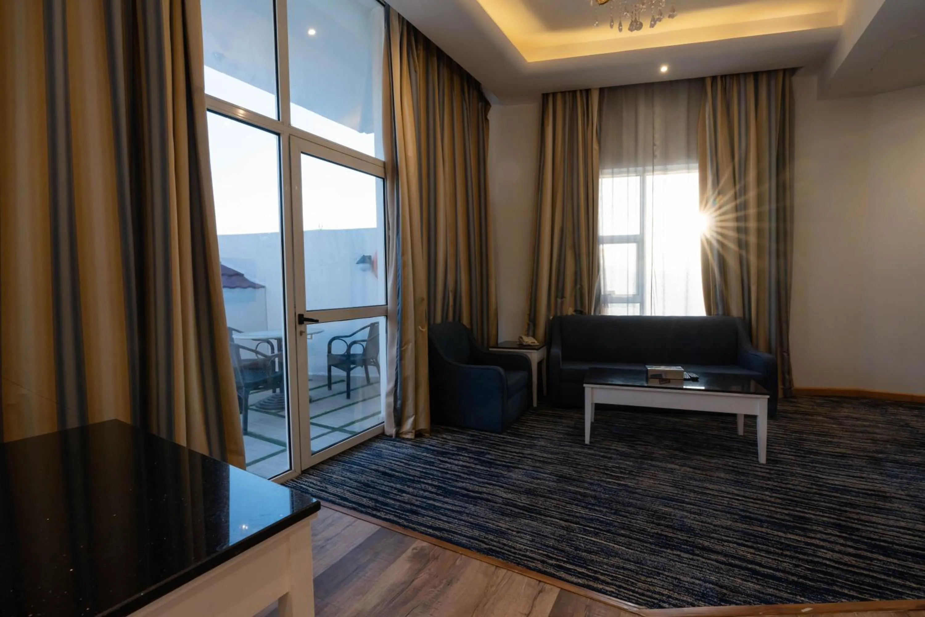 Bed in Platinum Al Khamseen Serviced Apartments