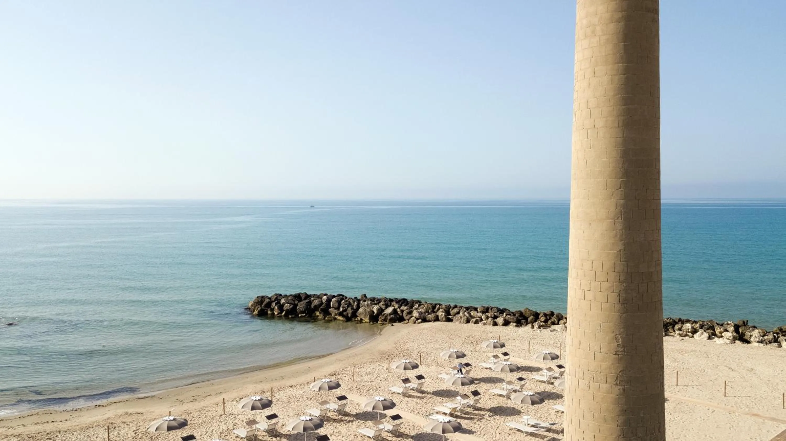 Natural landscape in Tonnara di Sciacca