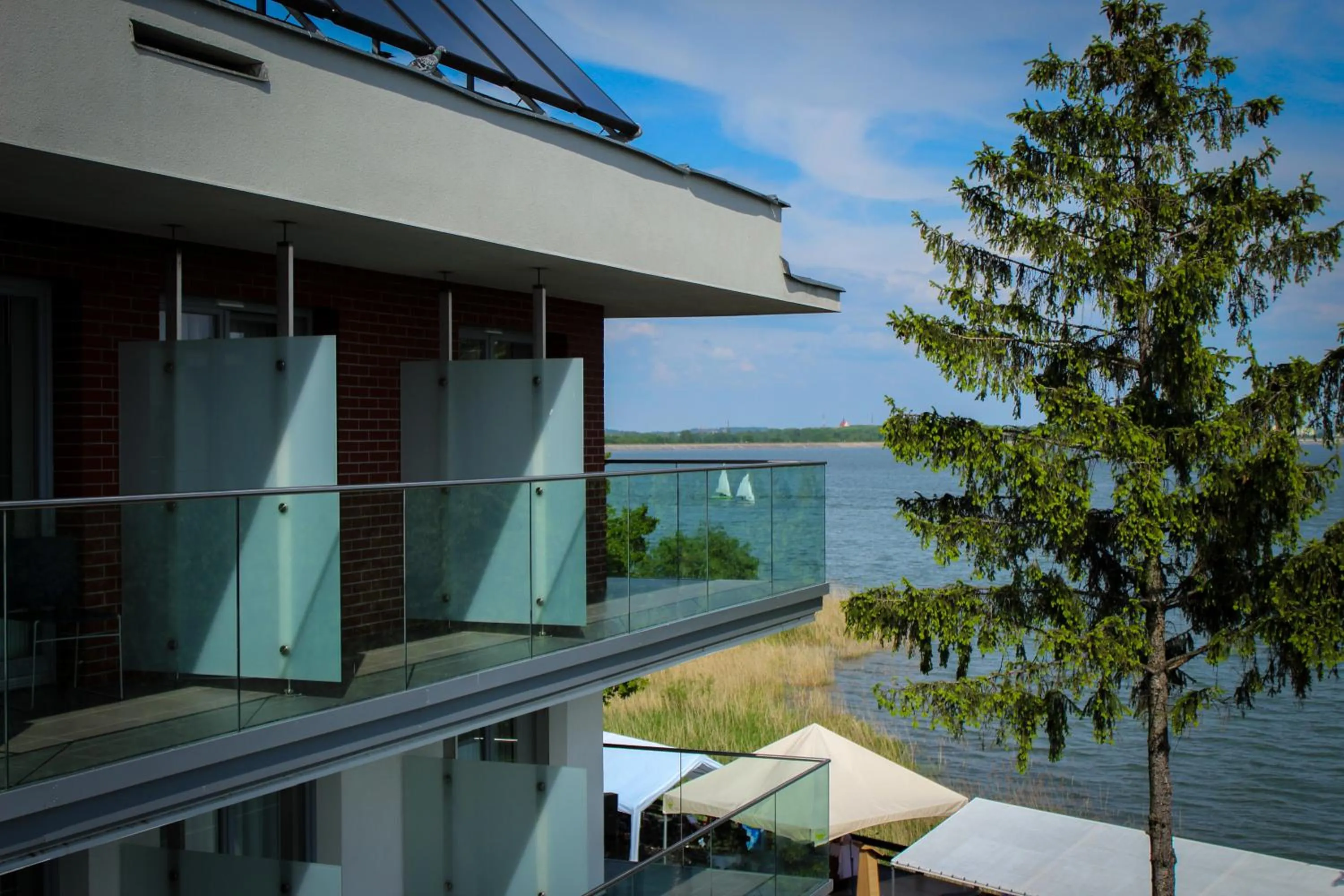 Balcony/Terrace in Ośrodek Wypoczynkowy Rybak
