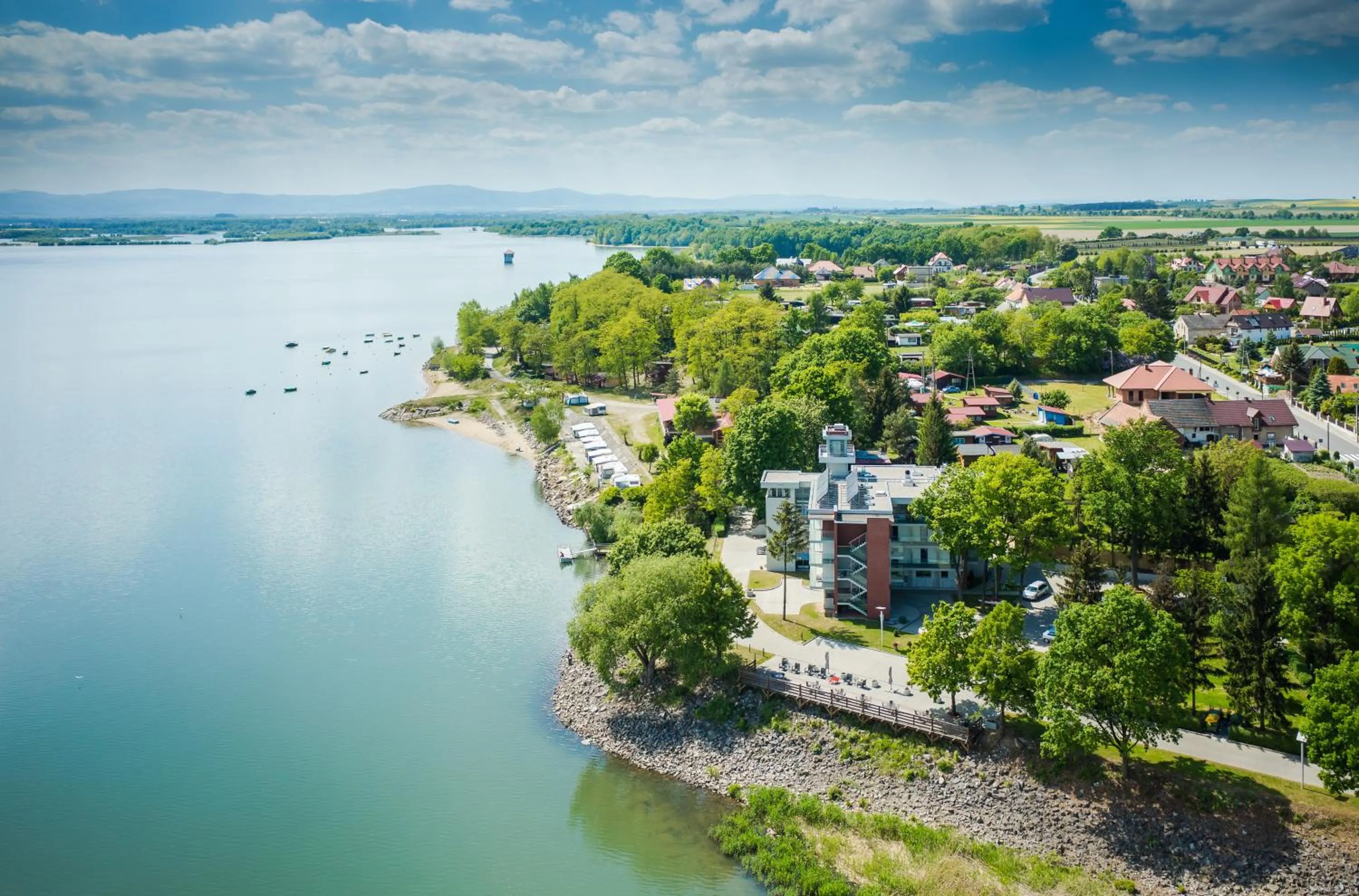 Bird's eye view in Ośrodek Wypoczynkowy Rybak