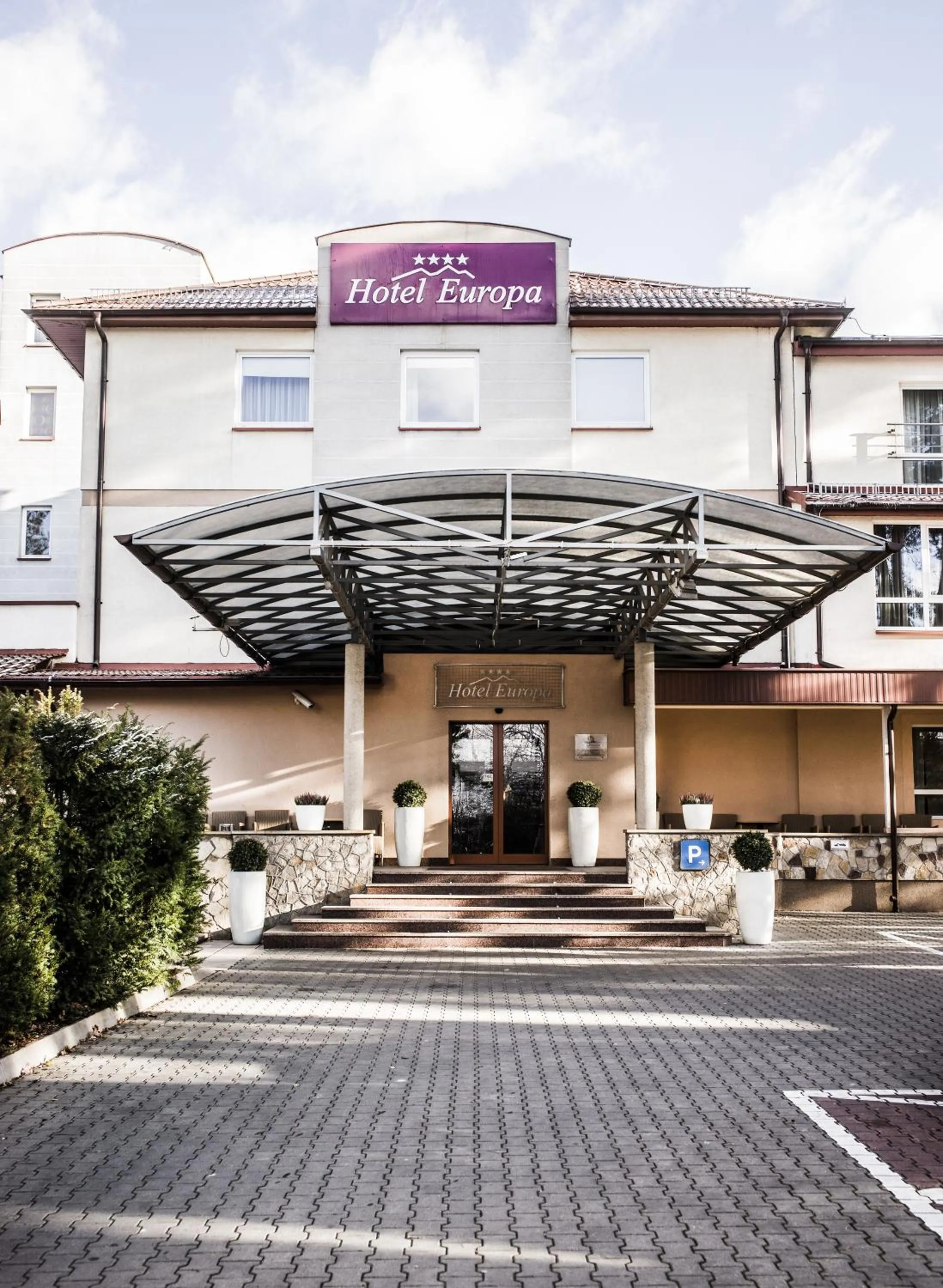 Facade/entrance in Hotel Europa Starachowice