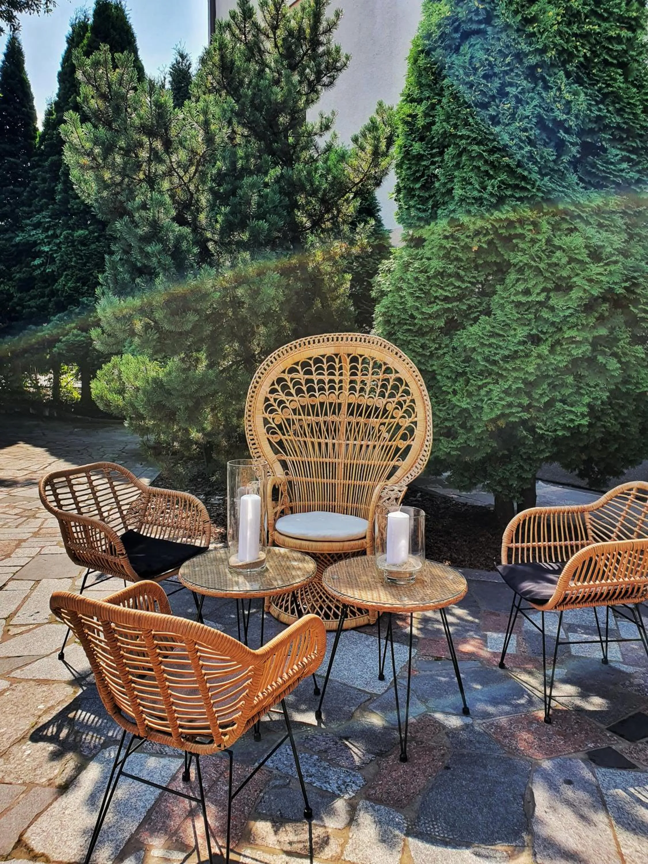 Garden in Hotel Europa Starachowice