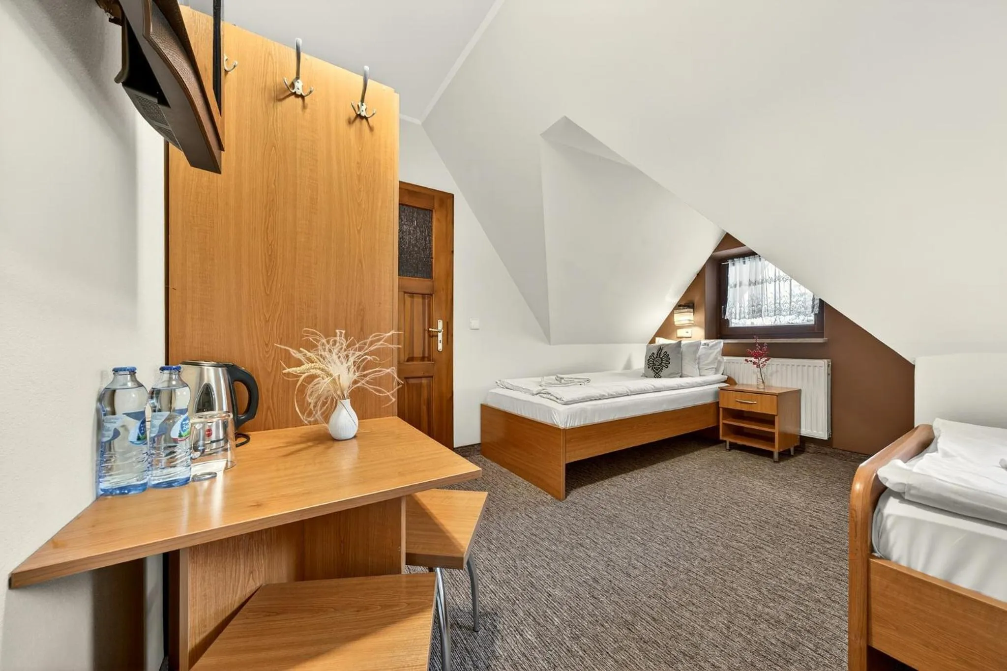 Bed in Hotel Willa Pod Skocznią