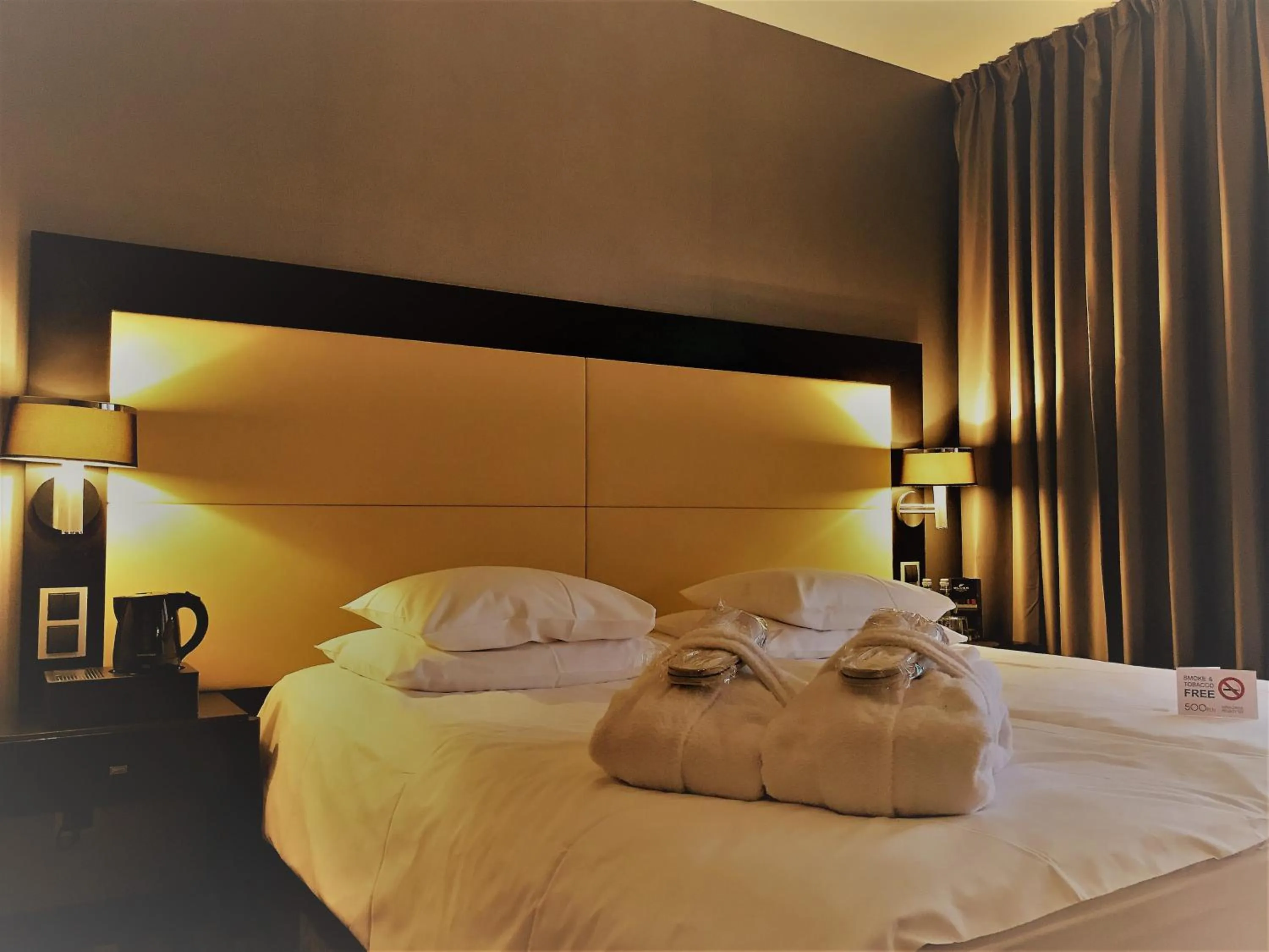 Bed in Silver Hotel & Gokart Center