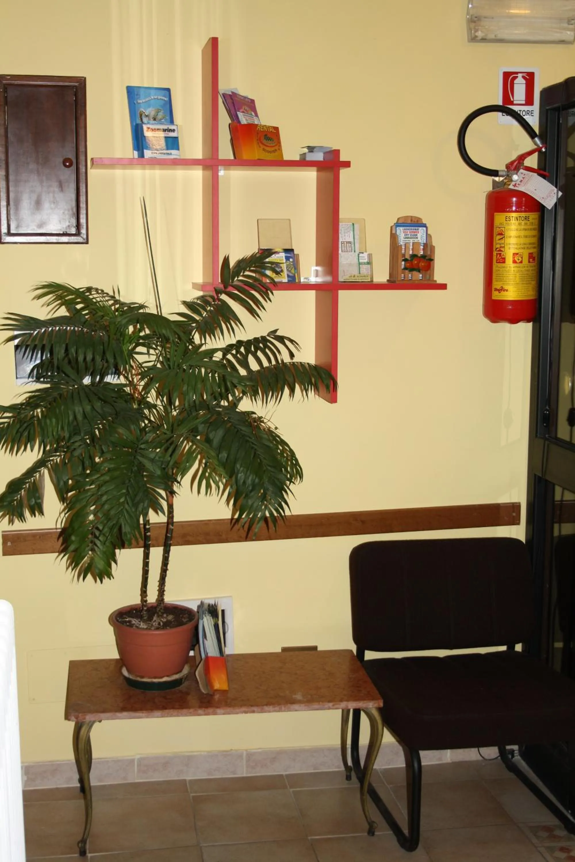 Lobby or reception in Hotel Eurorooms