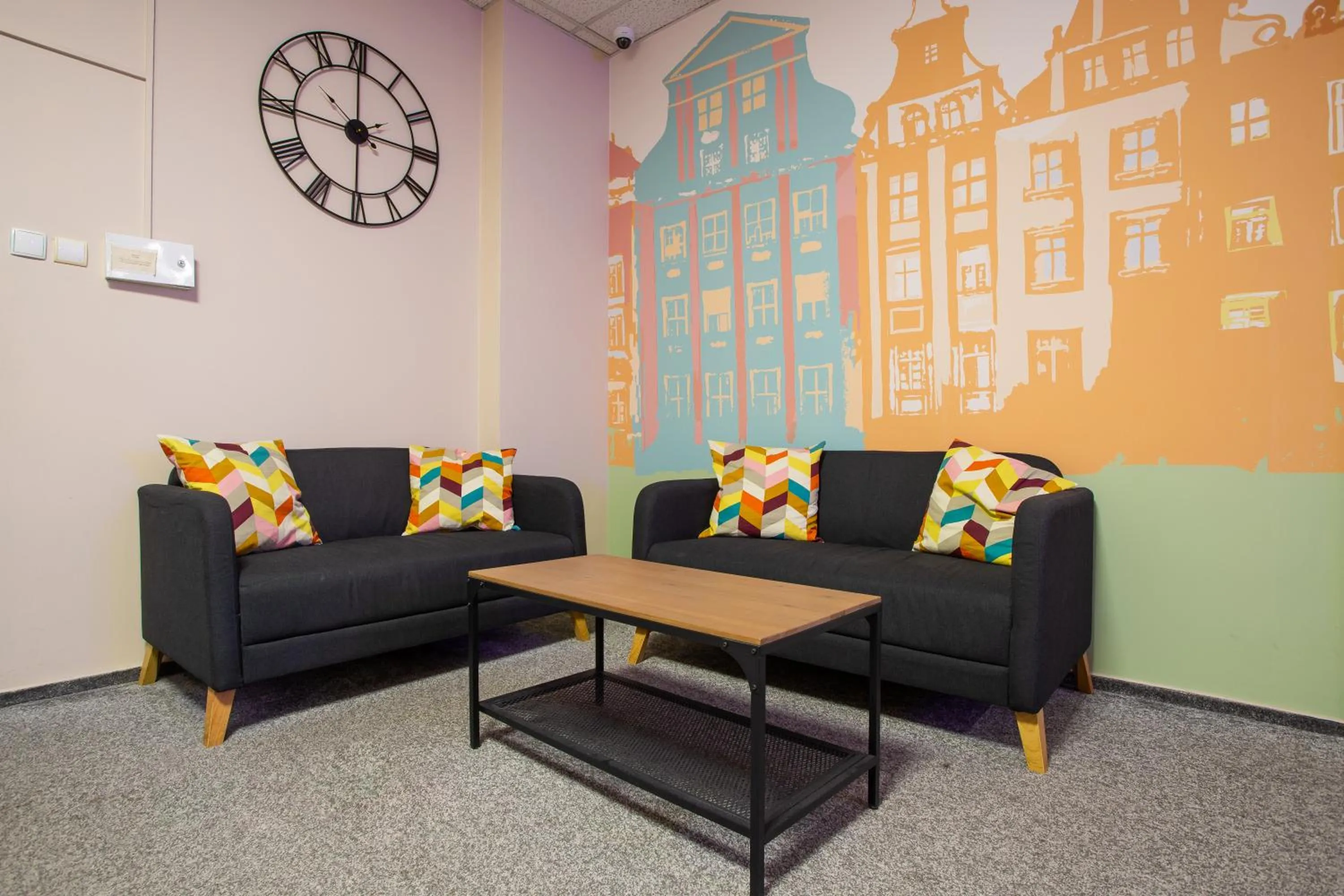 Lobby or reception in Moon Hostel Wrocław