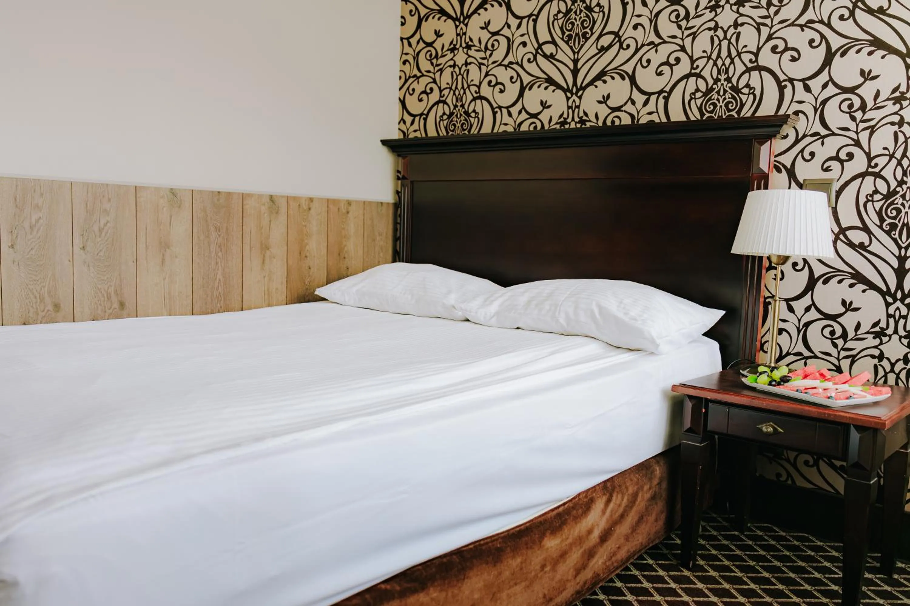 Bed in Hotel Wileński