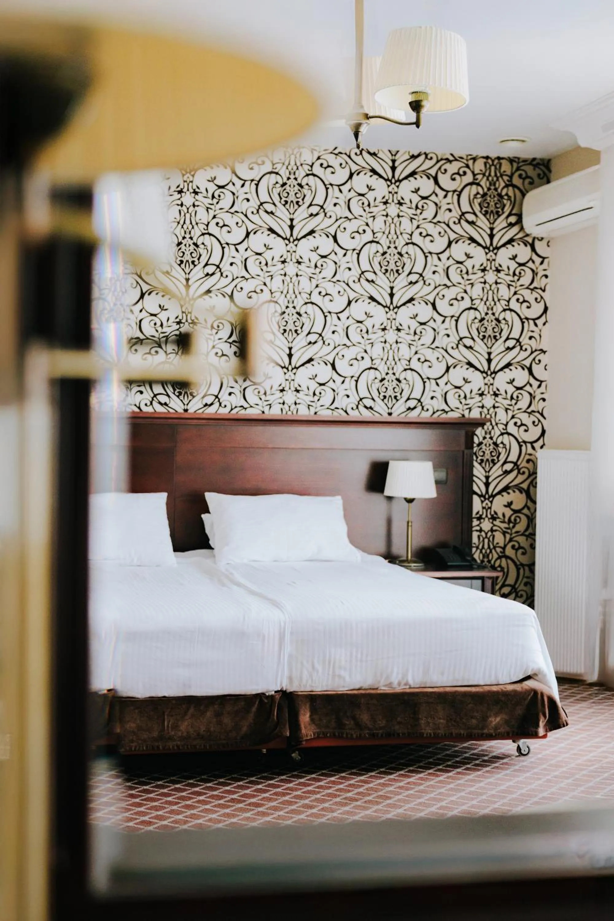 Bed in Hotel Wileński