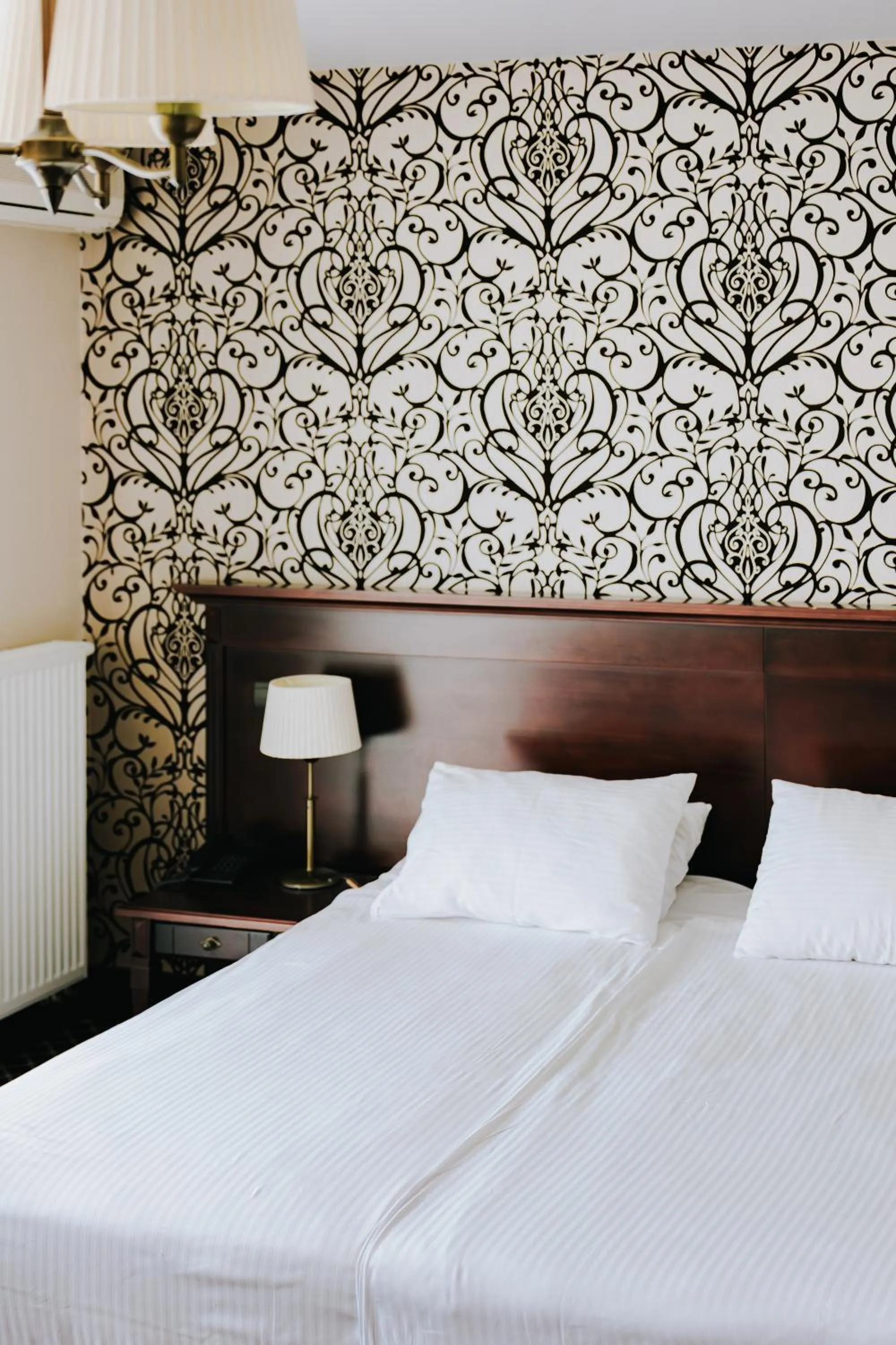 Bed in Hotel Wileński