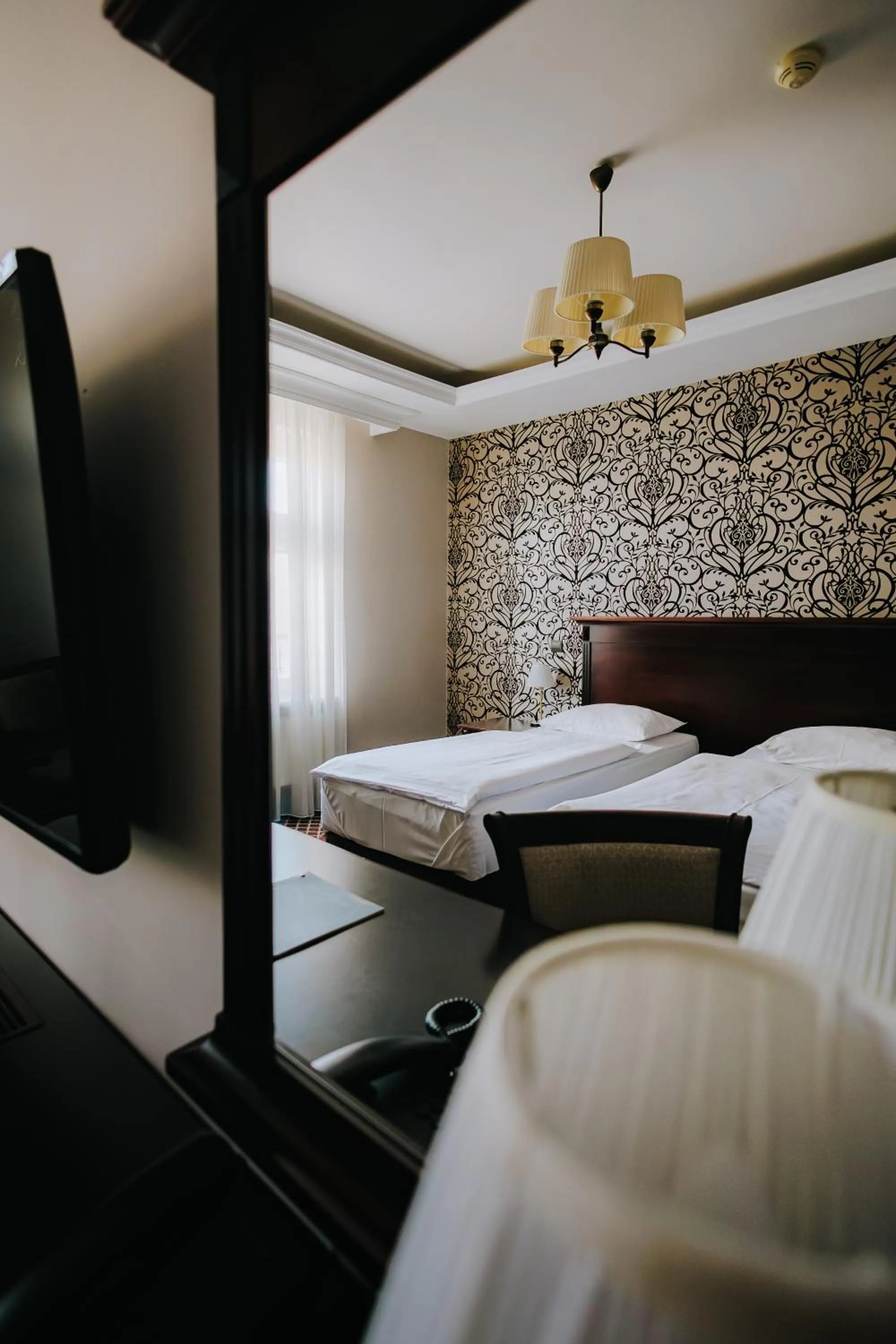 Bed in Hotel Wileński