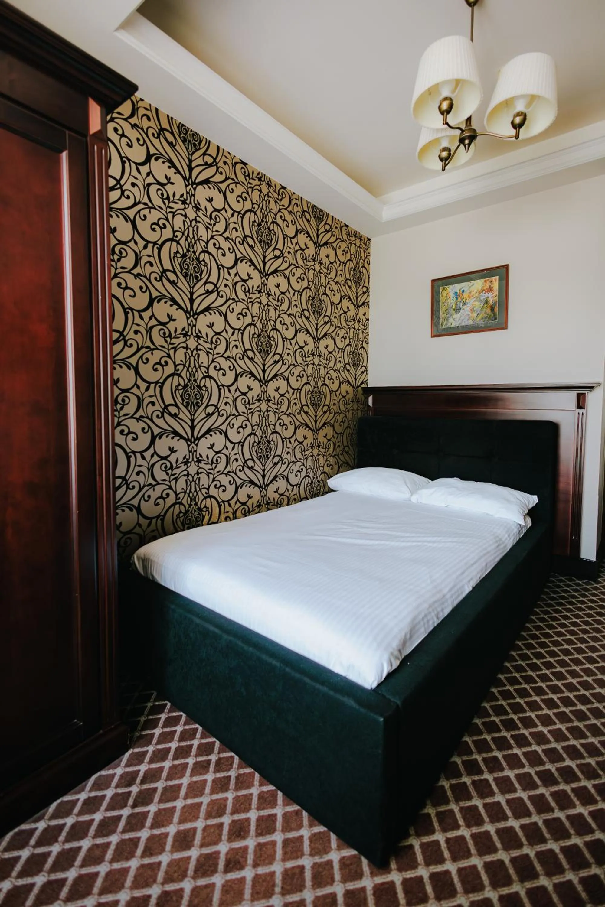 Bed in Hotel Wileński