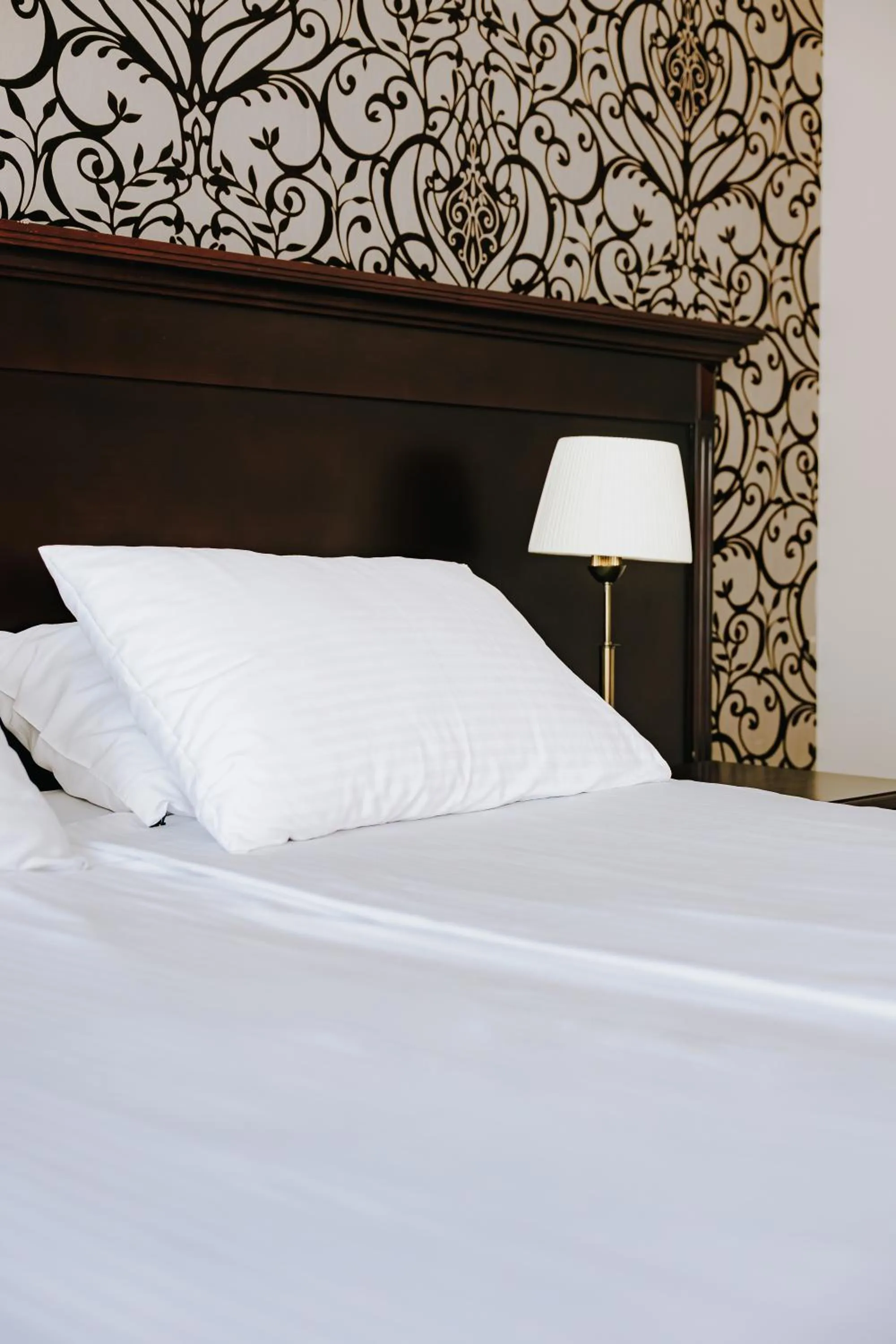 Bed in Hotel Wileński