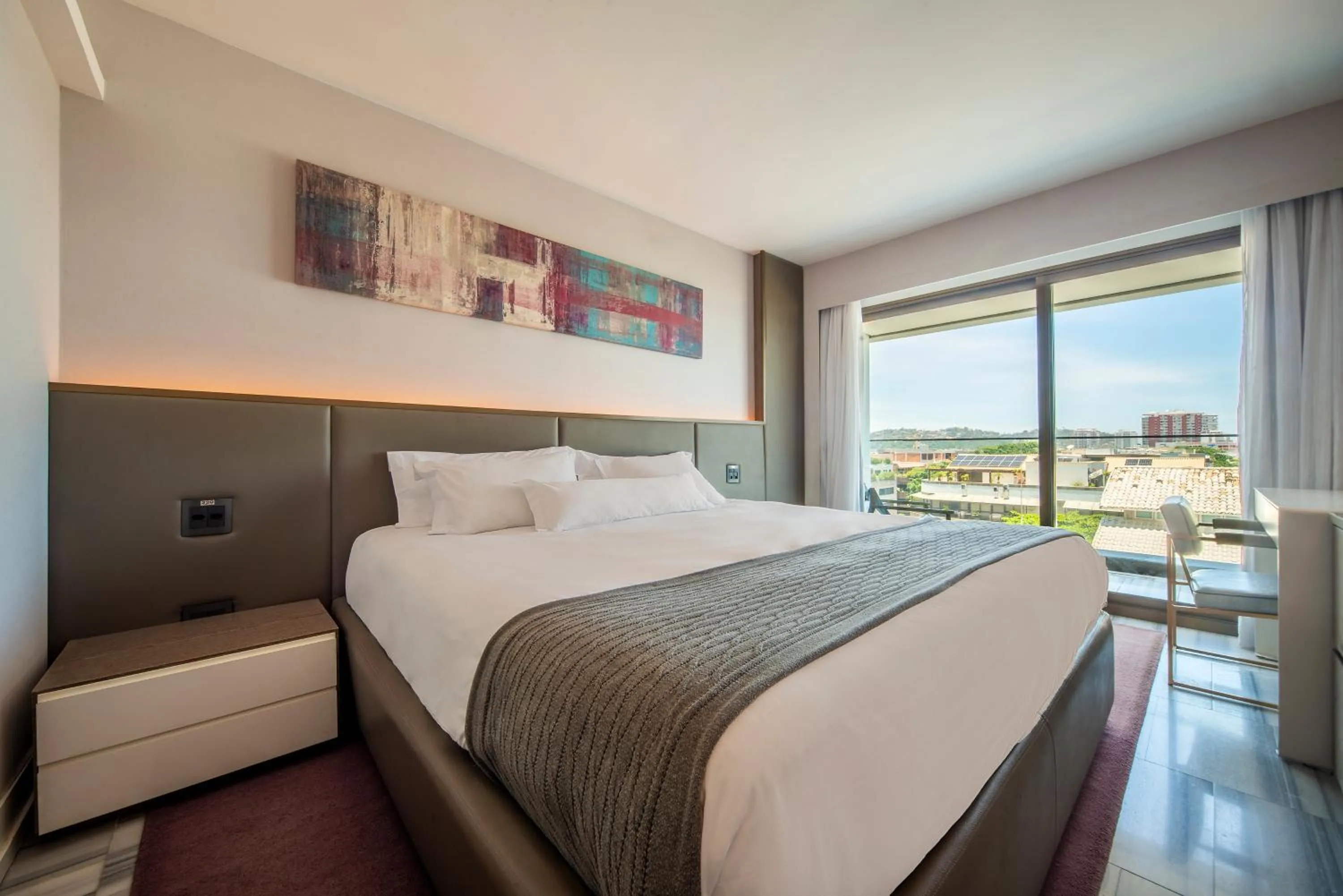 Bedroom, Bed in Lifestyle Laghetto Collection