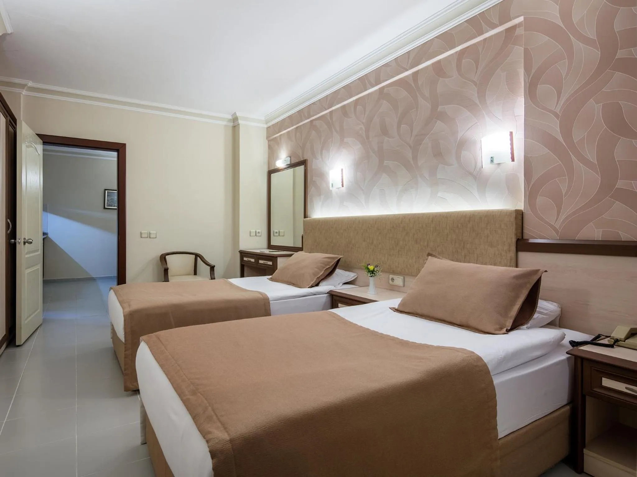 Bedroom, Bed in May Flower Apart Hotel