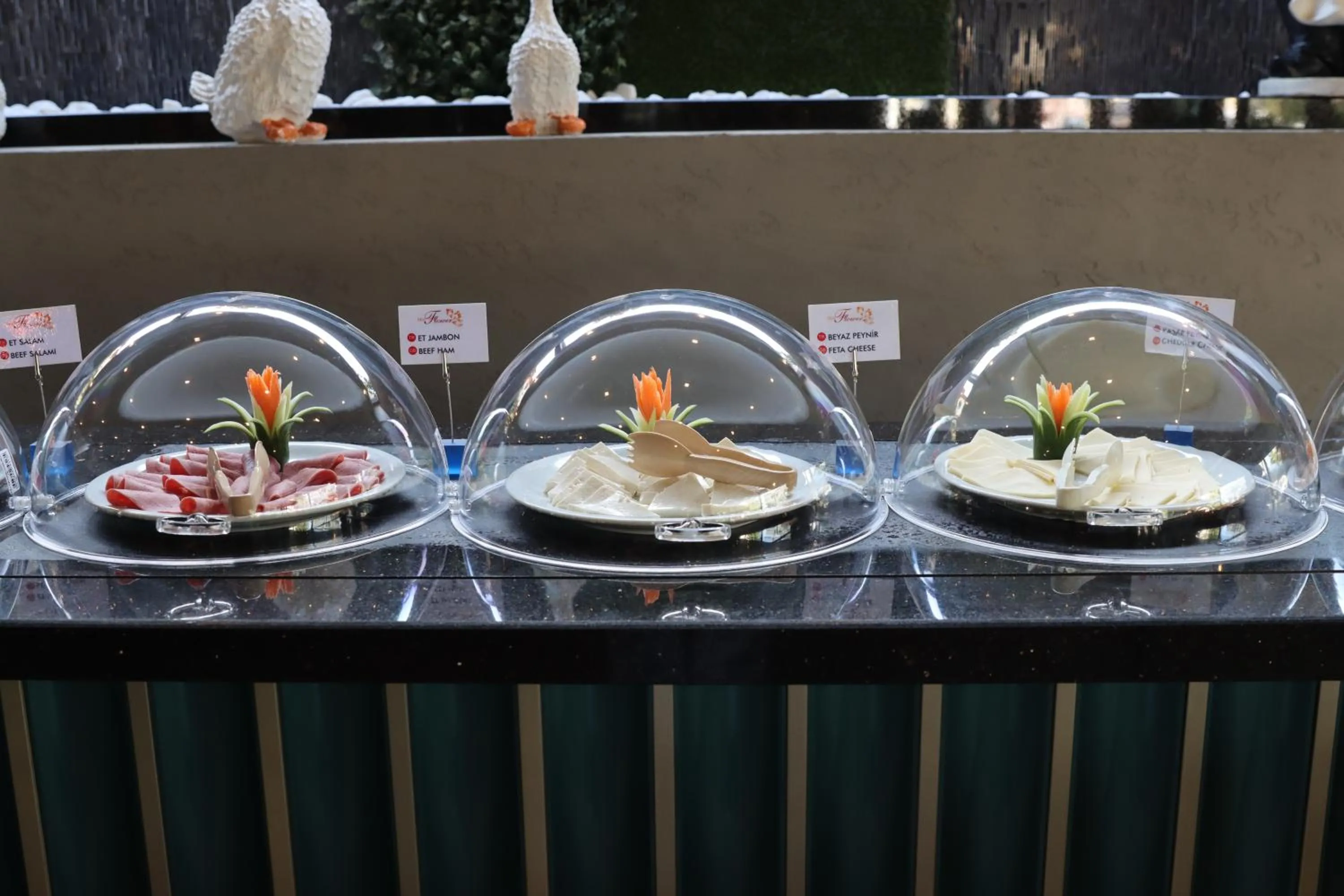 Buffet breakfast in May Flower Apart Hotel