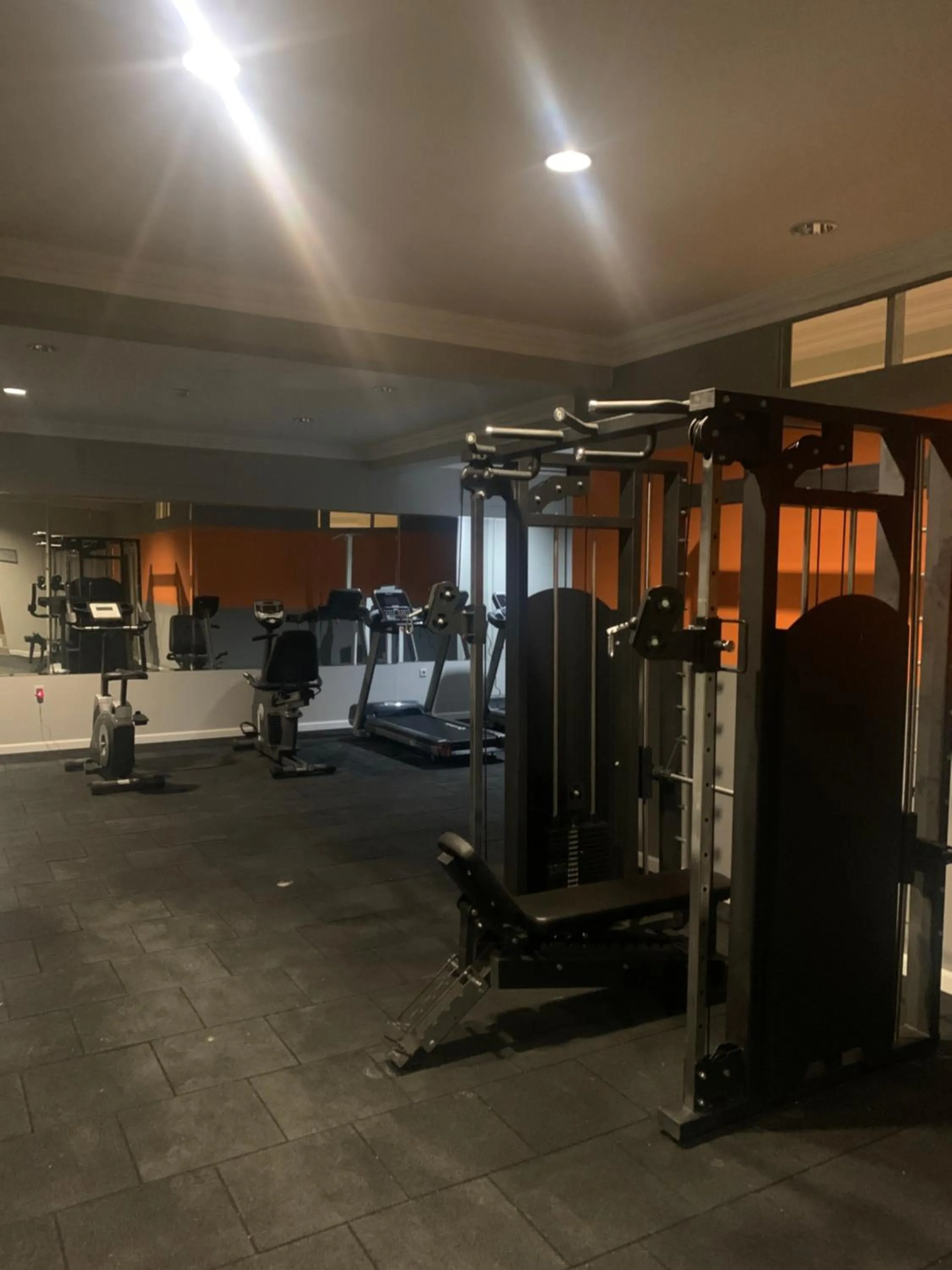 Fitness centre/facilities in May Flower Apart Hotel