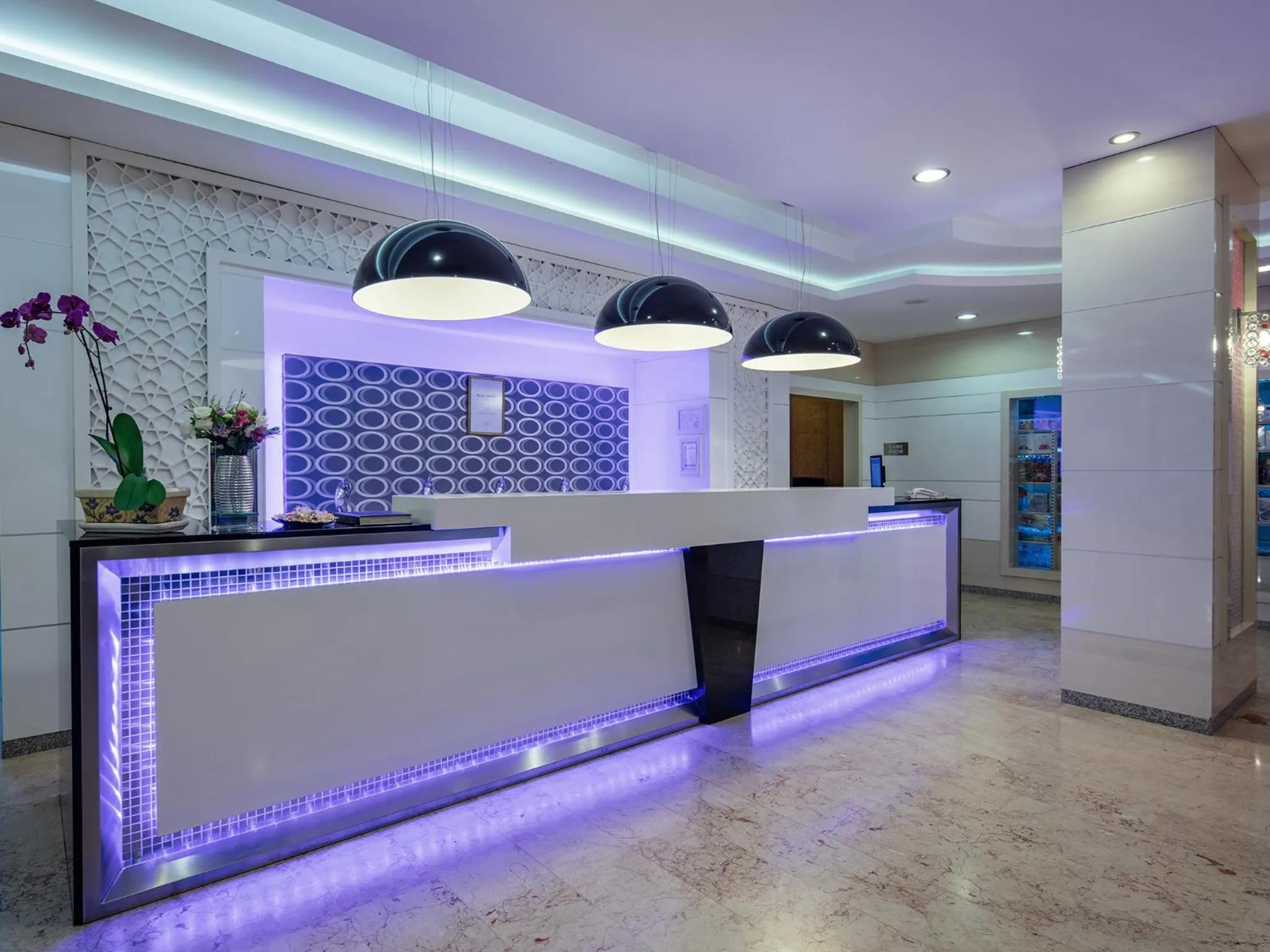 Lobby or reception in May Flower Apart Hotel