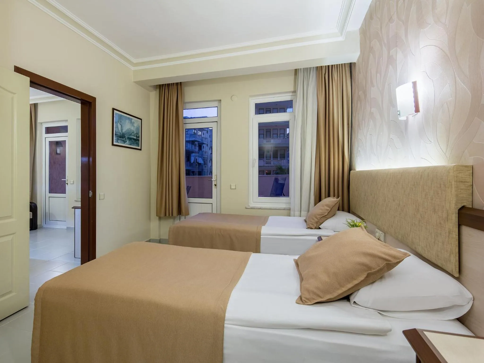 Bedroom, Bed in May Flower Apart Hotel