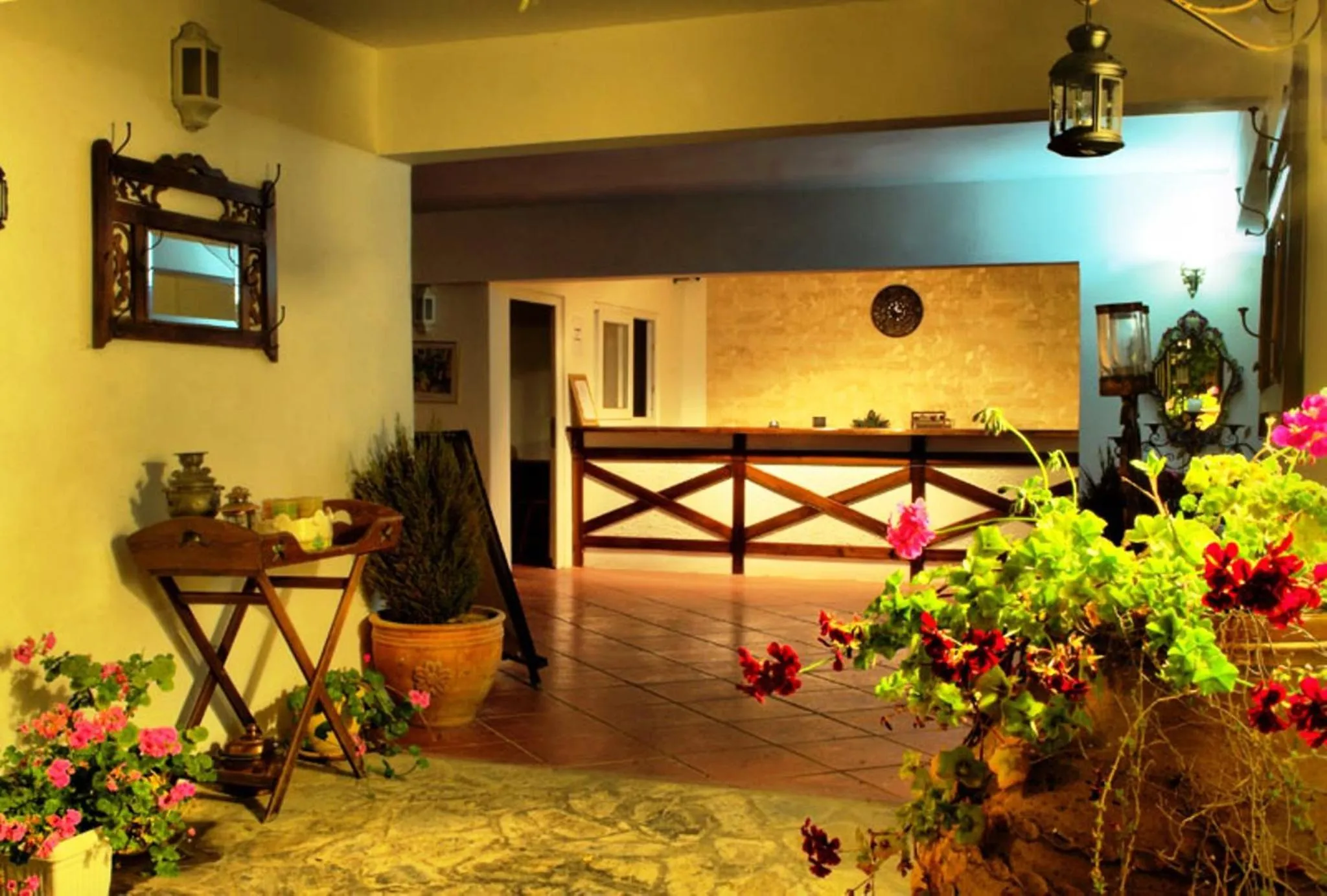 Lobby or reception in Hotel Golden Gate