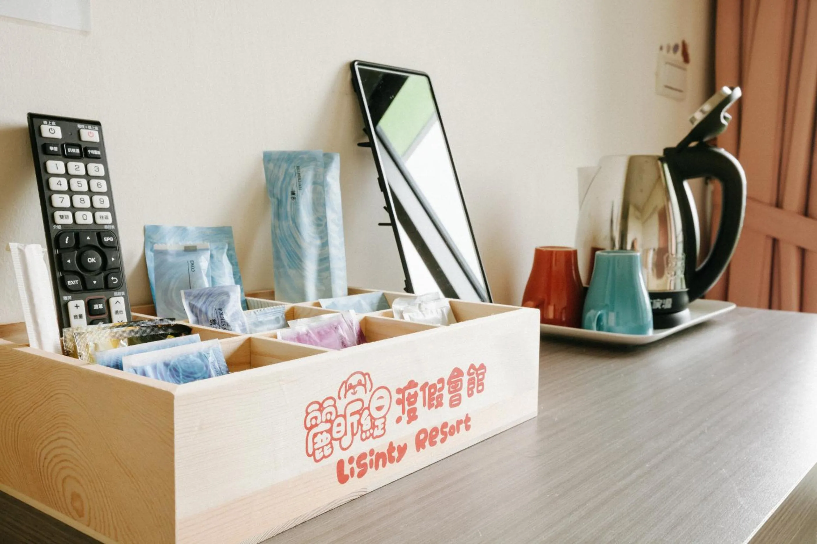 Coffee/tea facilities in Lisinty Resort